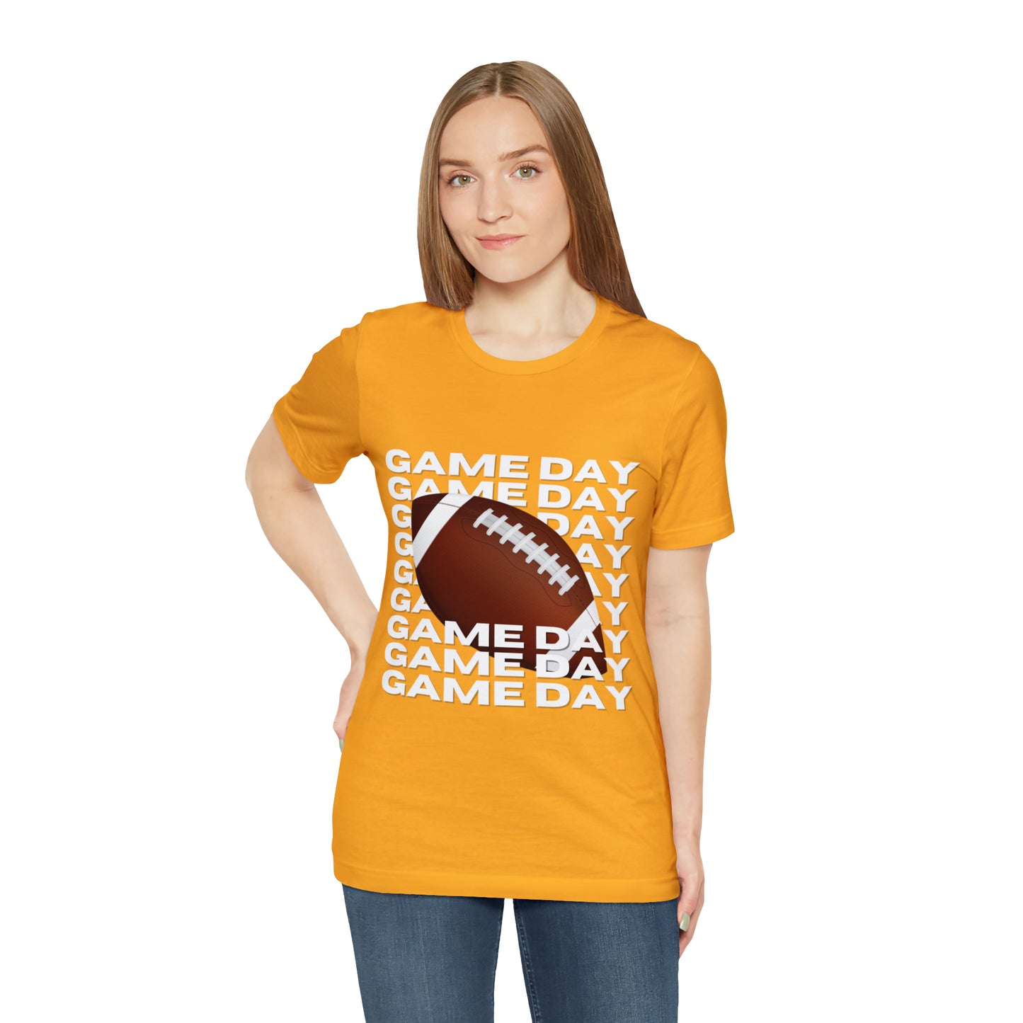 Game Day Football Unisex Jersey Short Sleeve Tee
