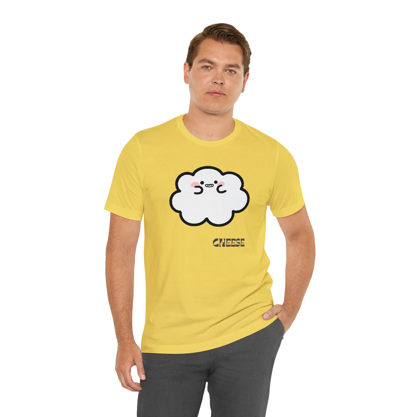 Cheese- Cumulo Cuties Unisex Jersey Short Sleeve Tee