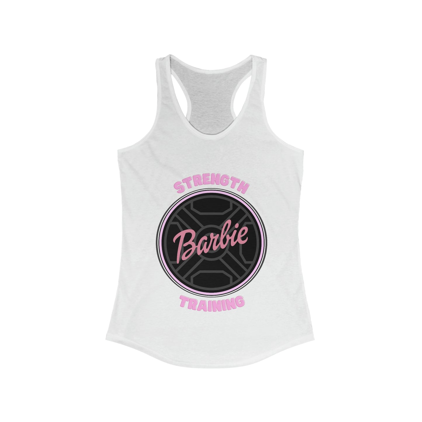 Strength Training Barbie Workout Tank