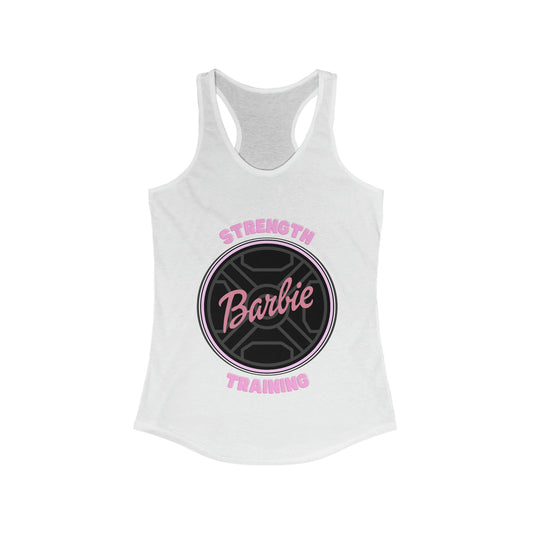 Strength Training Barbie Workout Tank