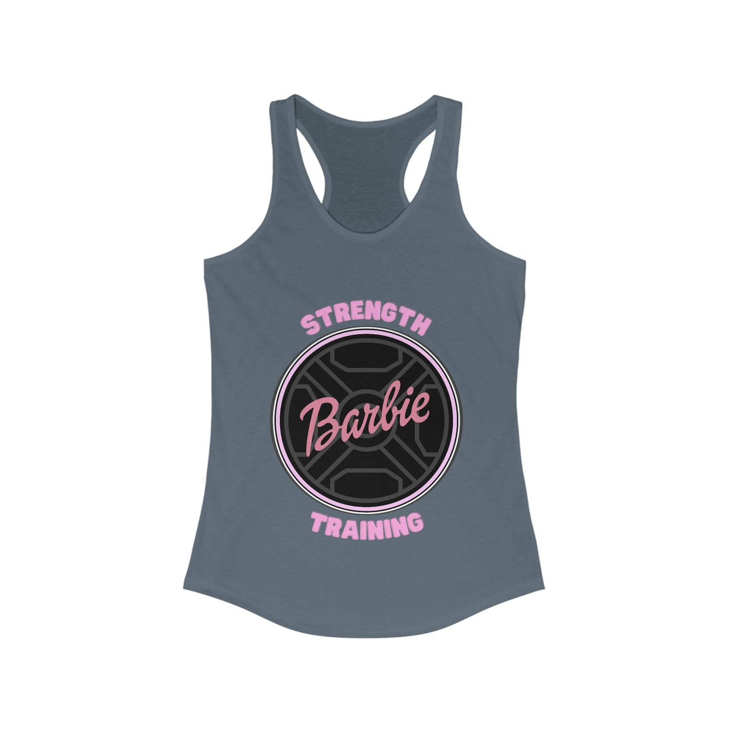 Strength Training Barbie Workout Tank