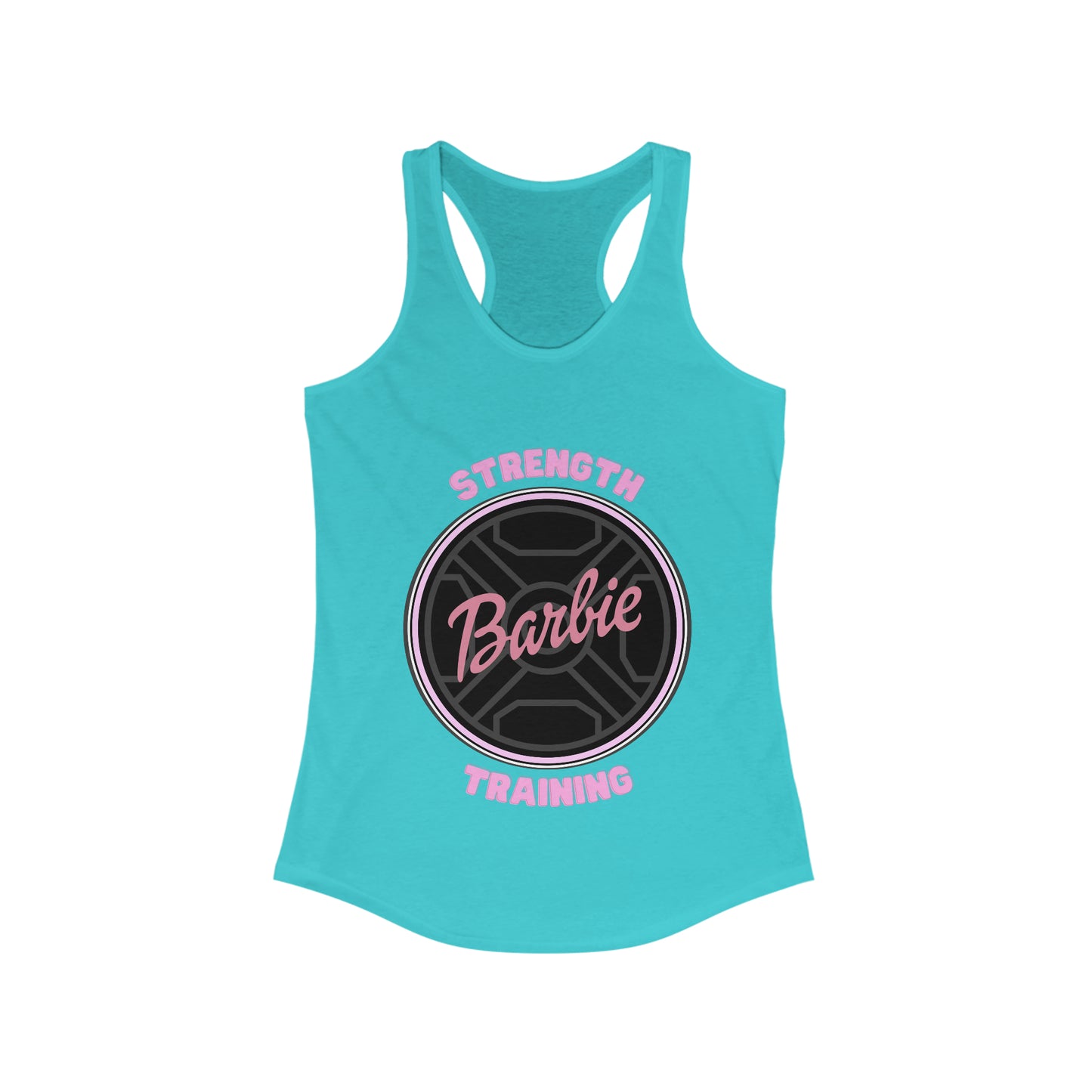 Strength Training Barbie Workout Tank