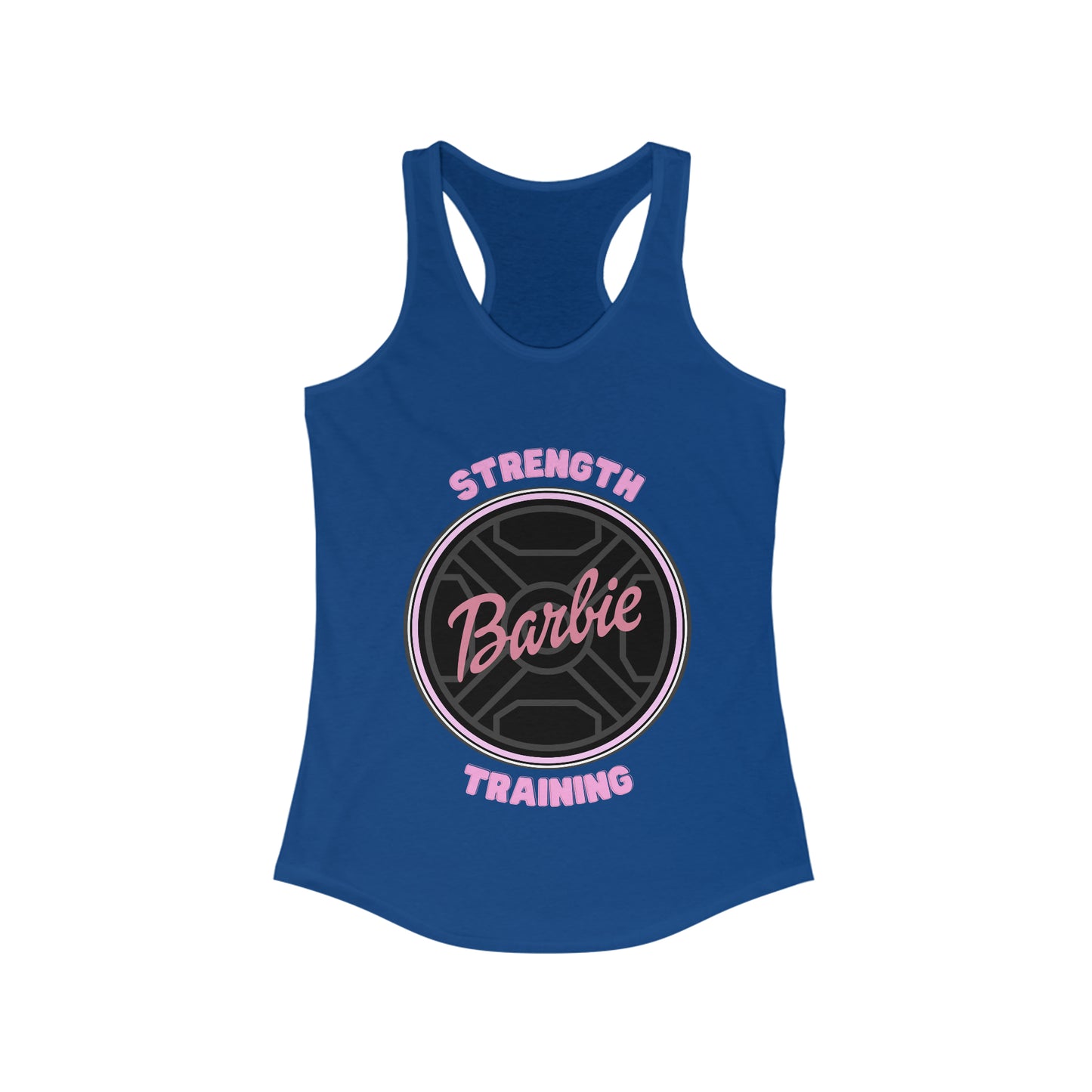 Strength Training Barbie Workout Tank