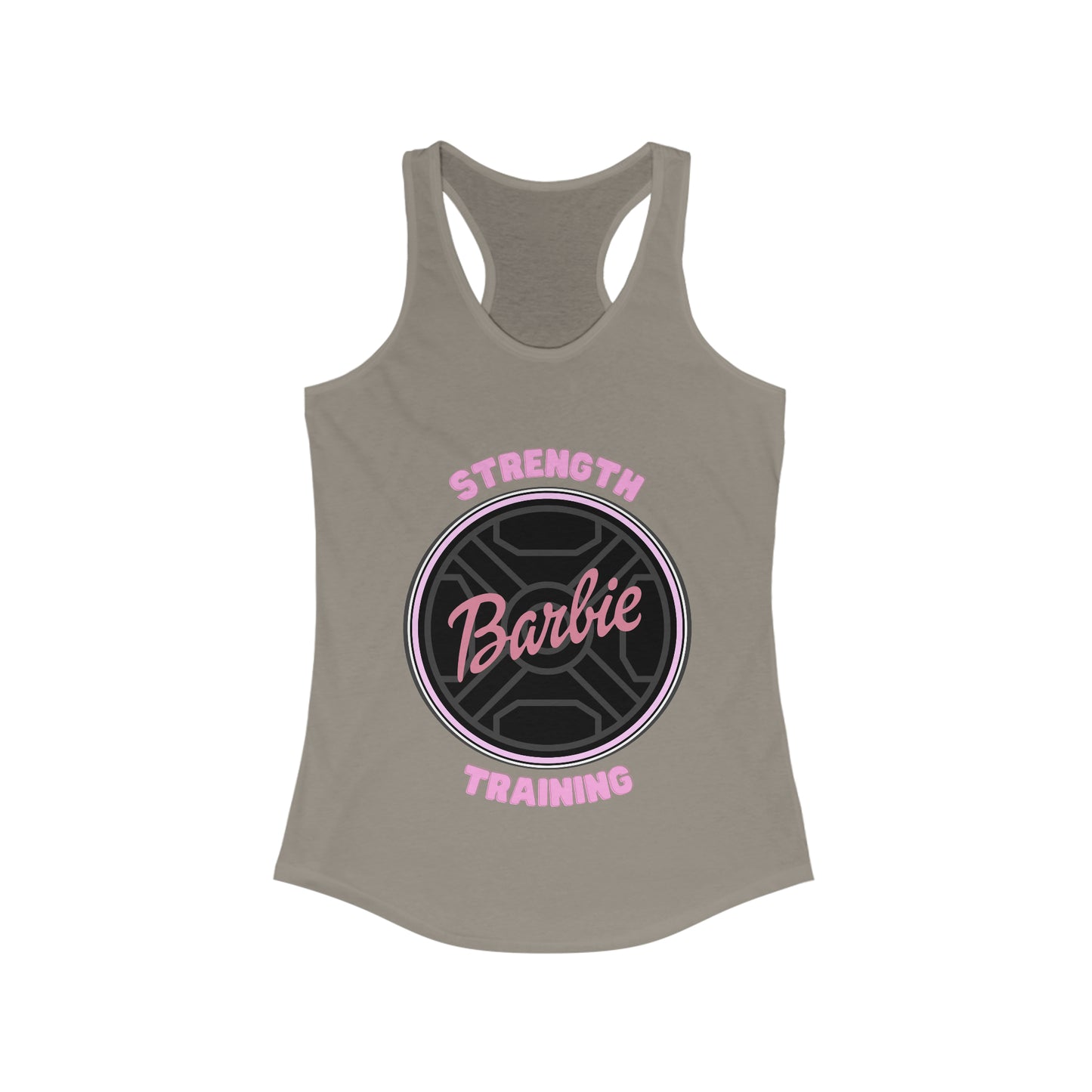 Strength Training Barbie Workout Tank
