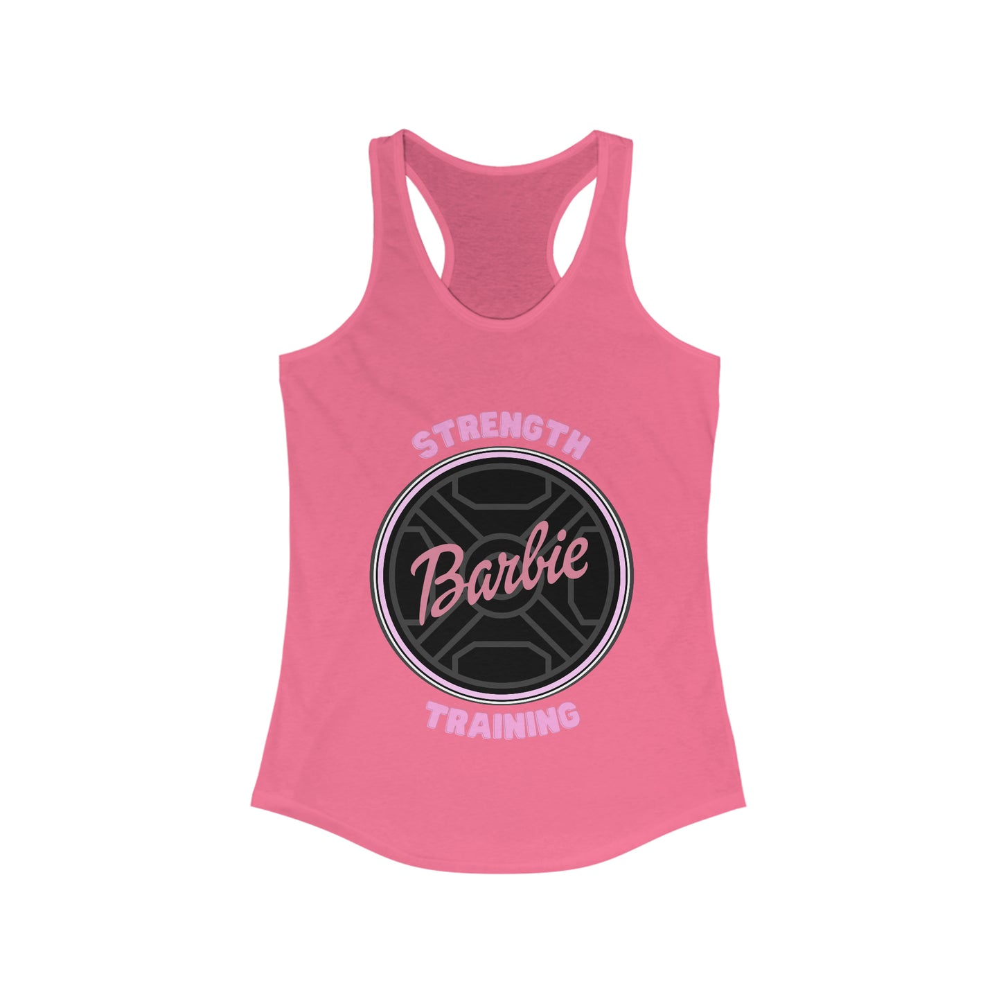 Strength Training Barbie Workout Tank