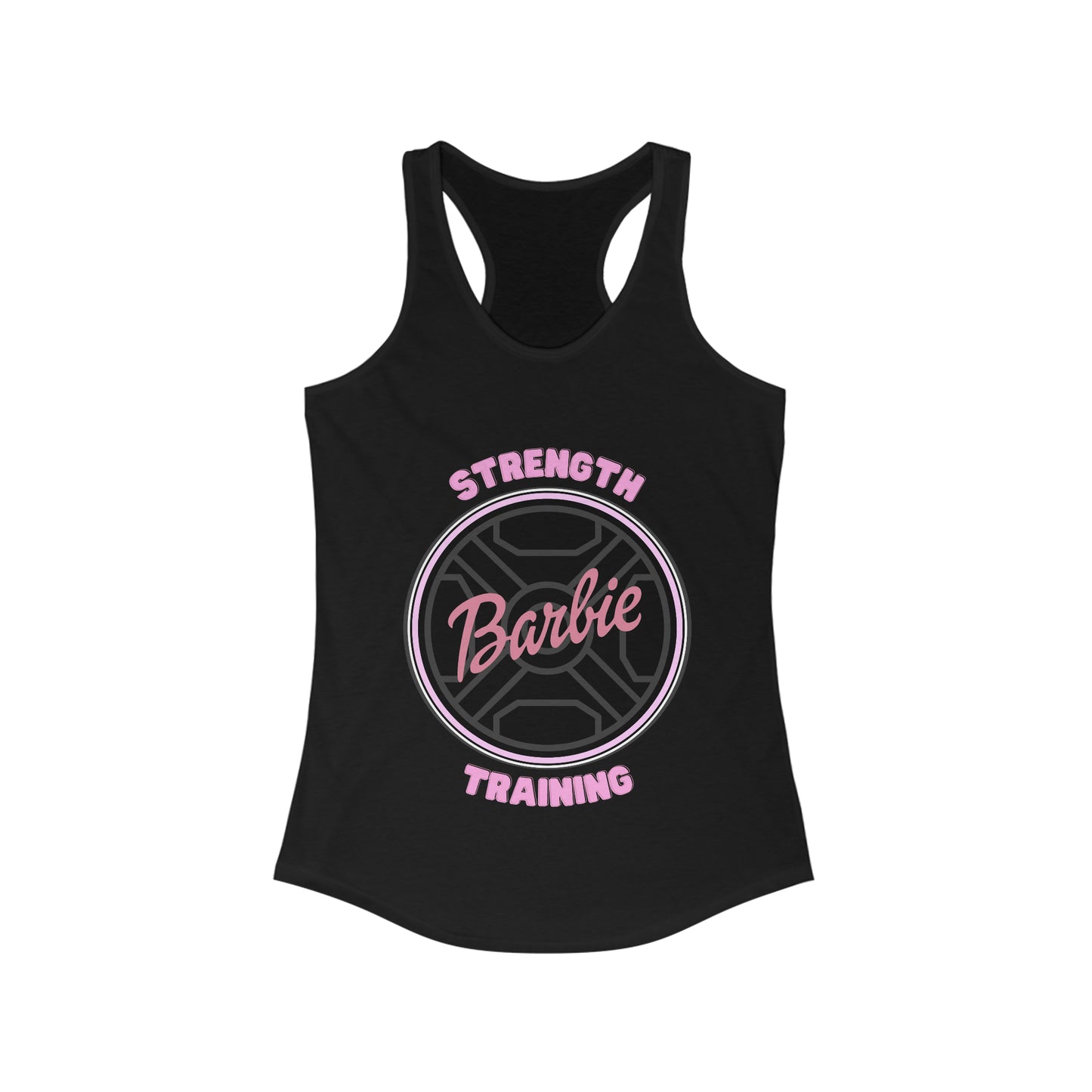 Strength Training Barbie Workout Tank