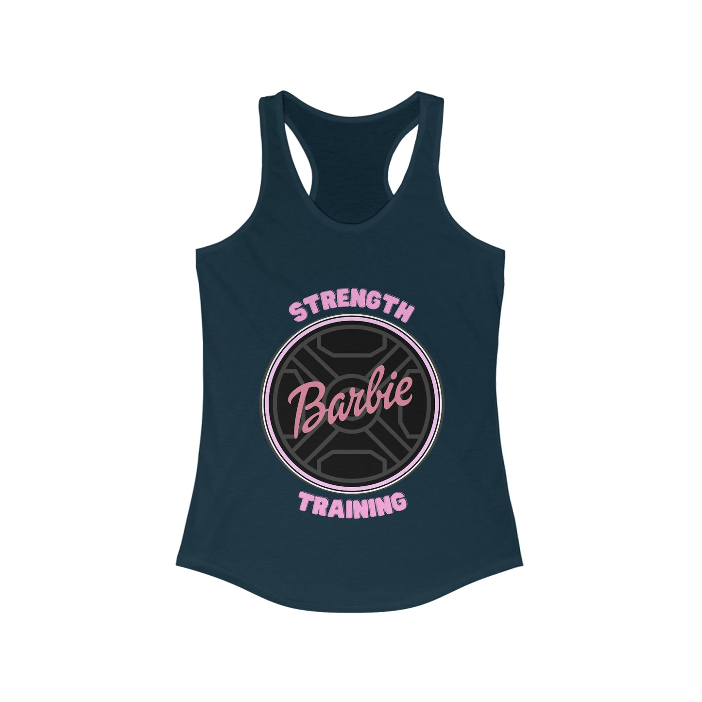 Strength Training Barbie Workout Tank