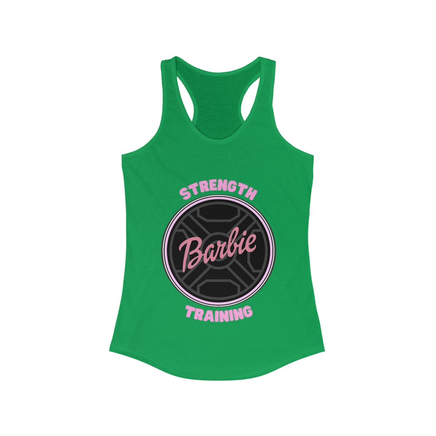 Strength Training Barbie Workout Tank