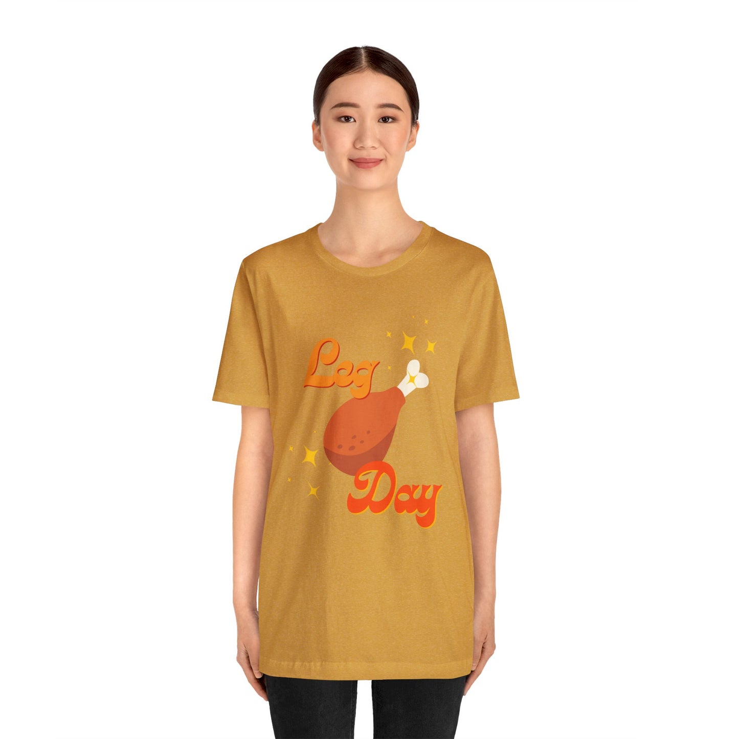 Leg Day Unisex Jersey Short Sleeve Tee