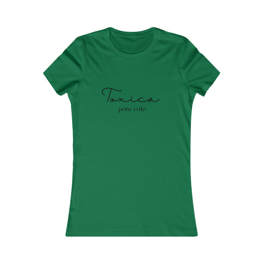Toxica Pero Cute Minimalist Women's Favorite Tee