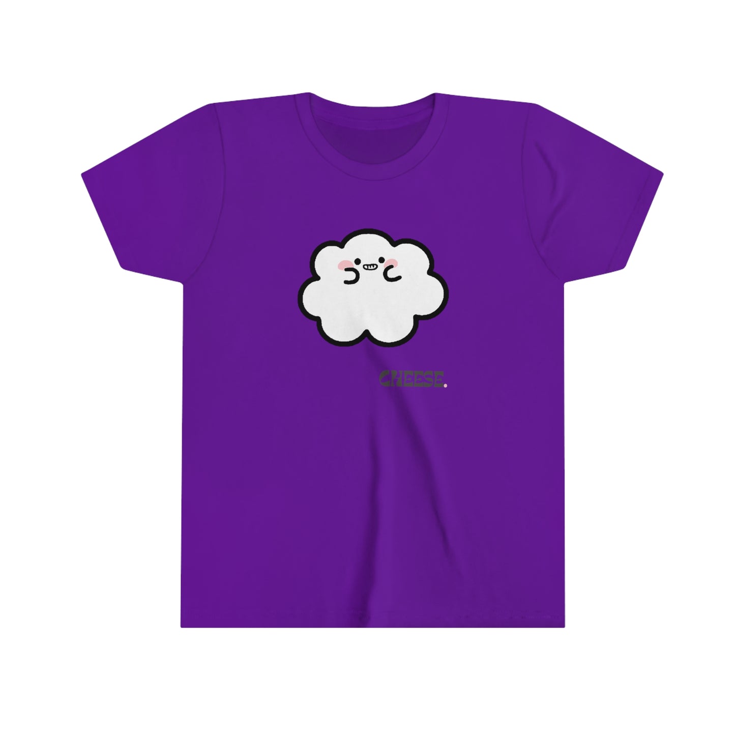 Cheese- Cumulo Cuties Youth Short Sleeve Tee
