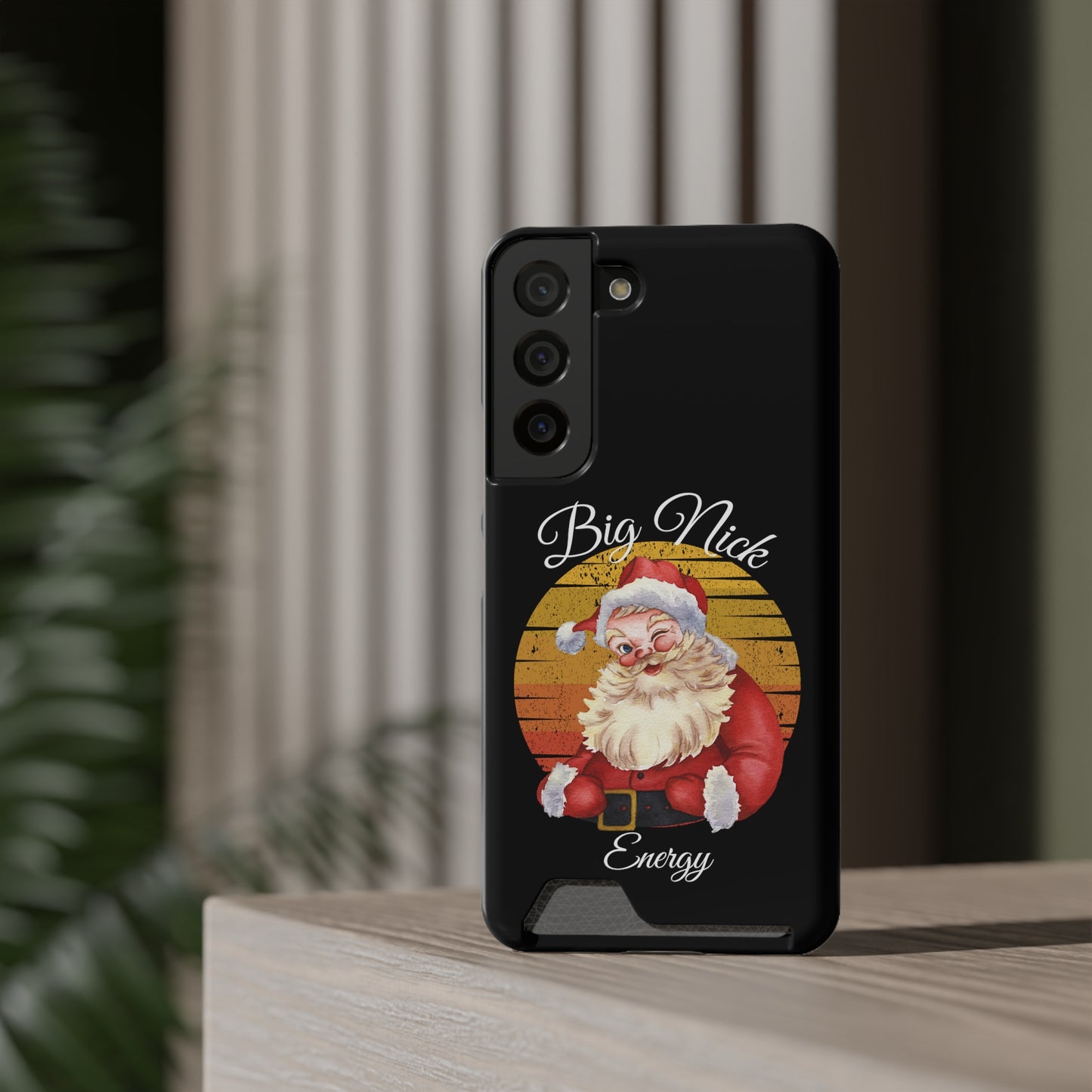 Big Nick Energy Christmas Phone Case With Card Holder
