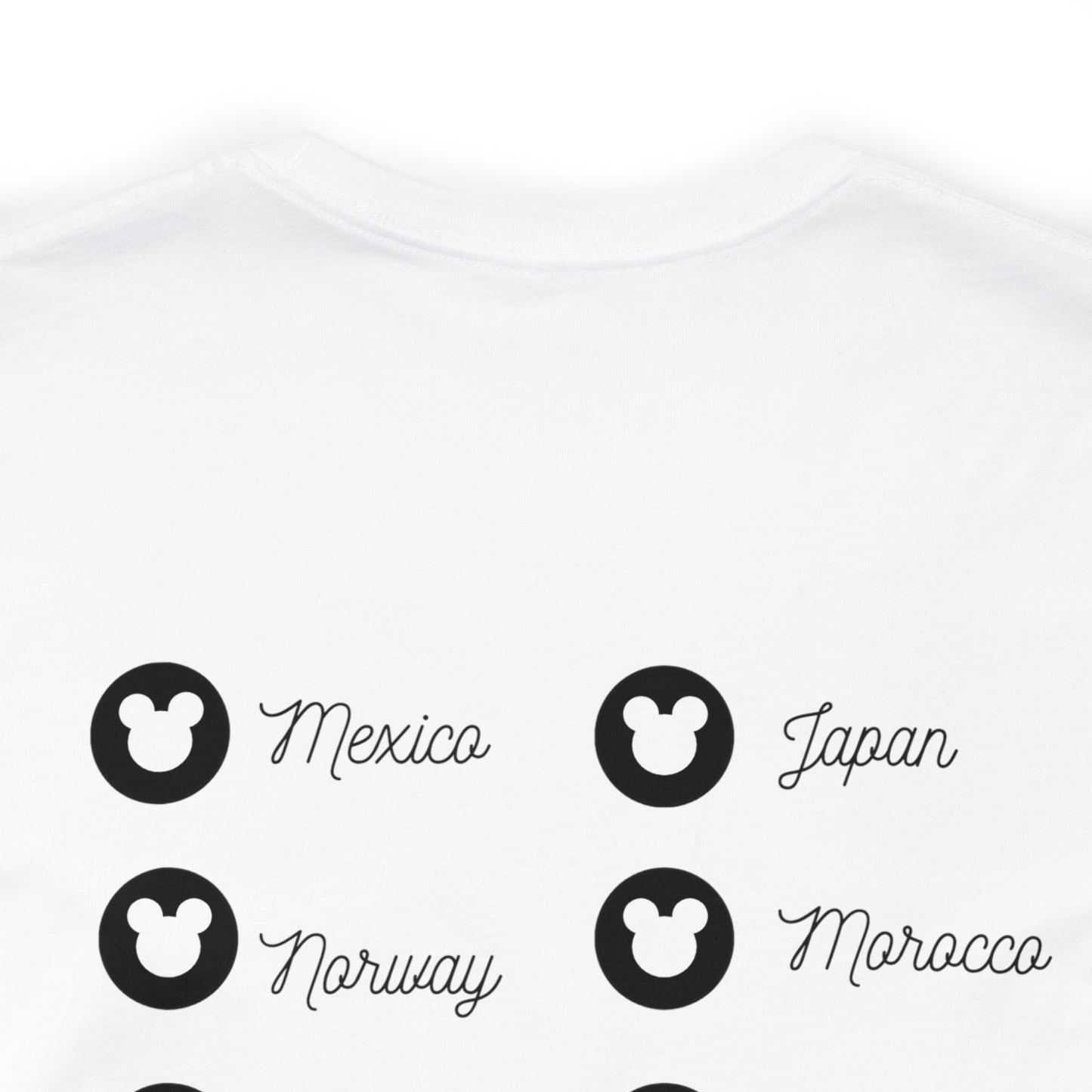 Epcot Drinking Around the World Unisex Jersey Short Sleeve Tee