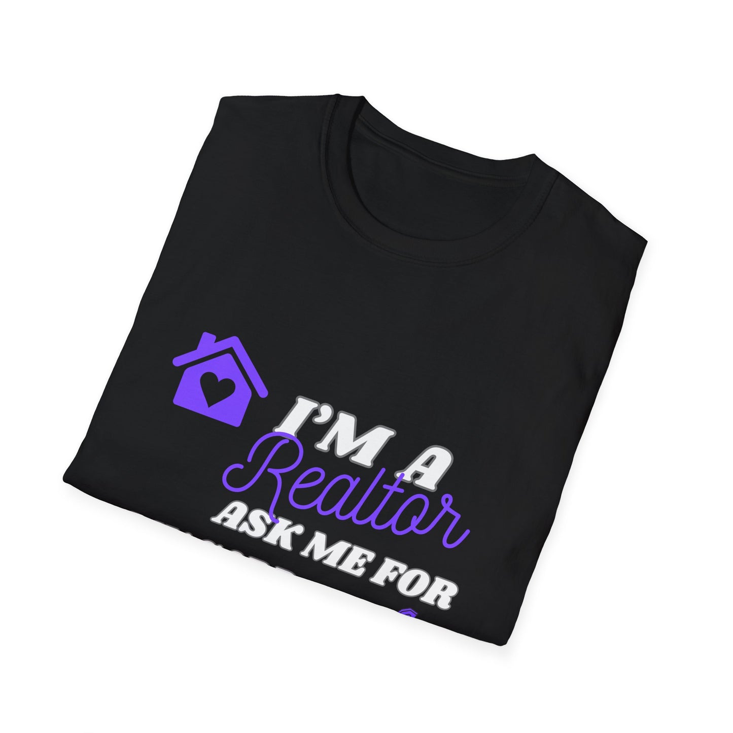 I'm a Realtor Ask me for my card - Perfect for Open Houses and Real Estate Events (purple)