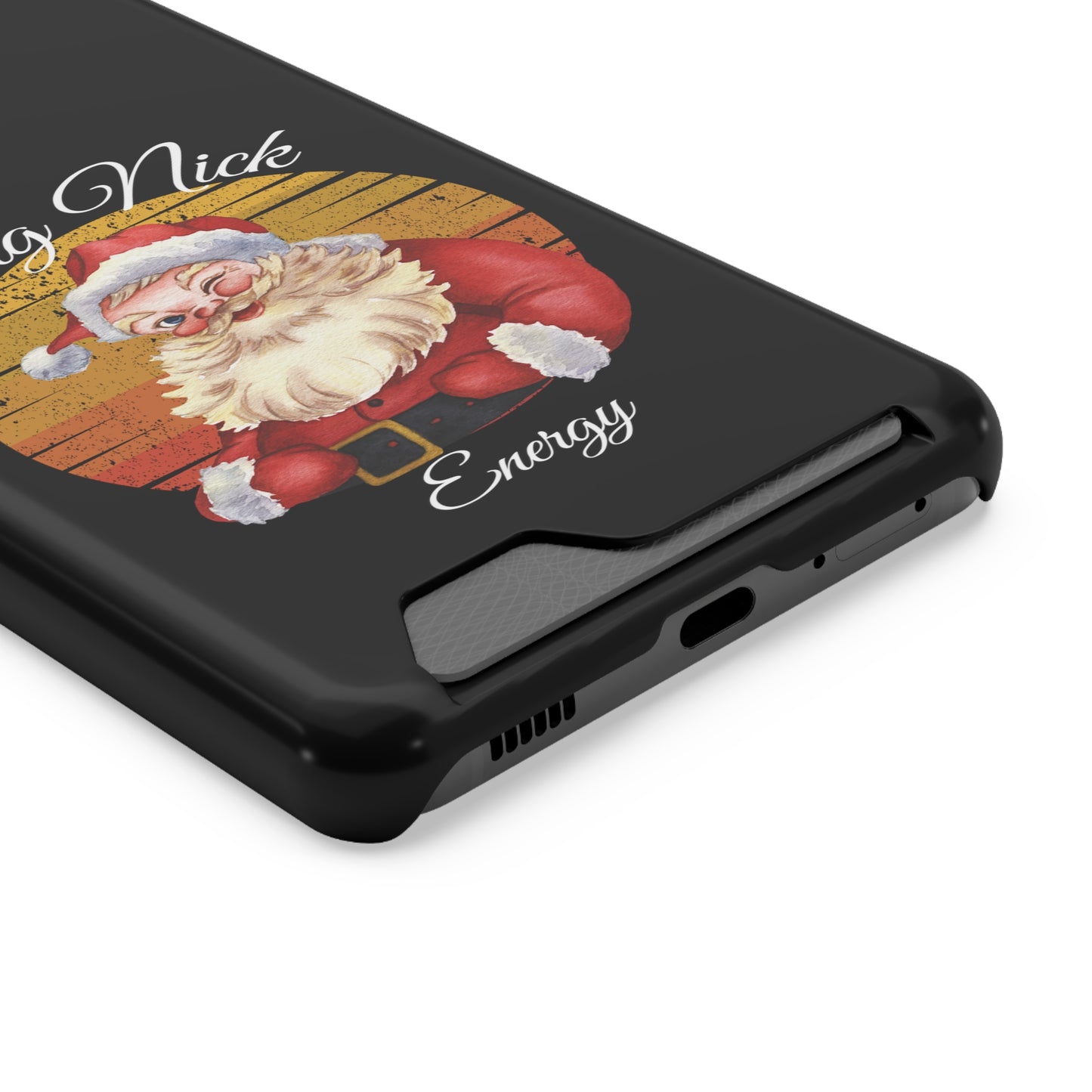 Big Nick Energy Christmas Phone Case With Card Holder