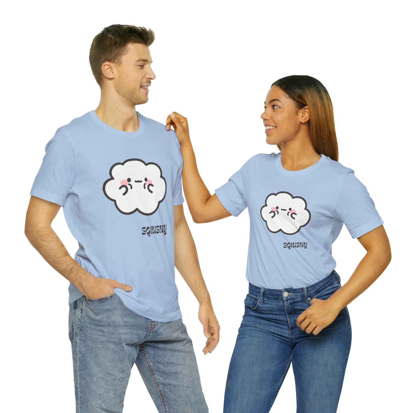 Squishy- Cumulo Cuties Unisex Jersey Short Sleeve Tee