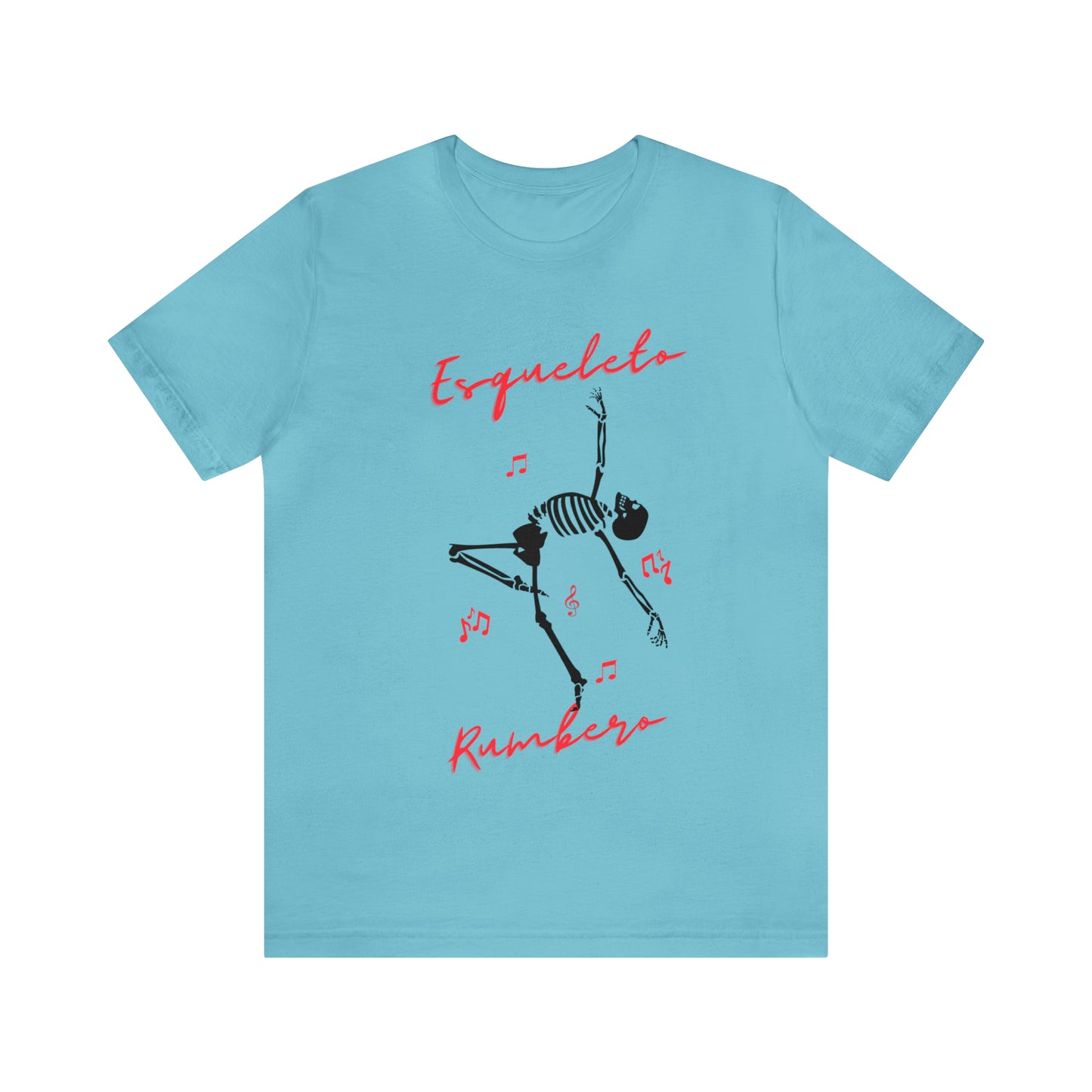 Esqueleto Rumbero Unisex Jersey Short Sleeve Tee