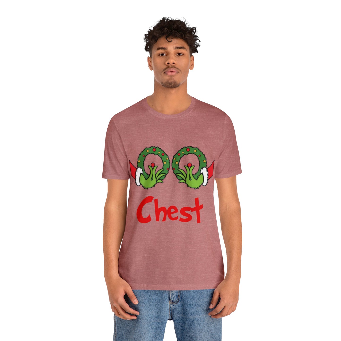 Grinch Couples T-shirt (Chest) Unisex Jersey Short Sleeve Tee