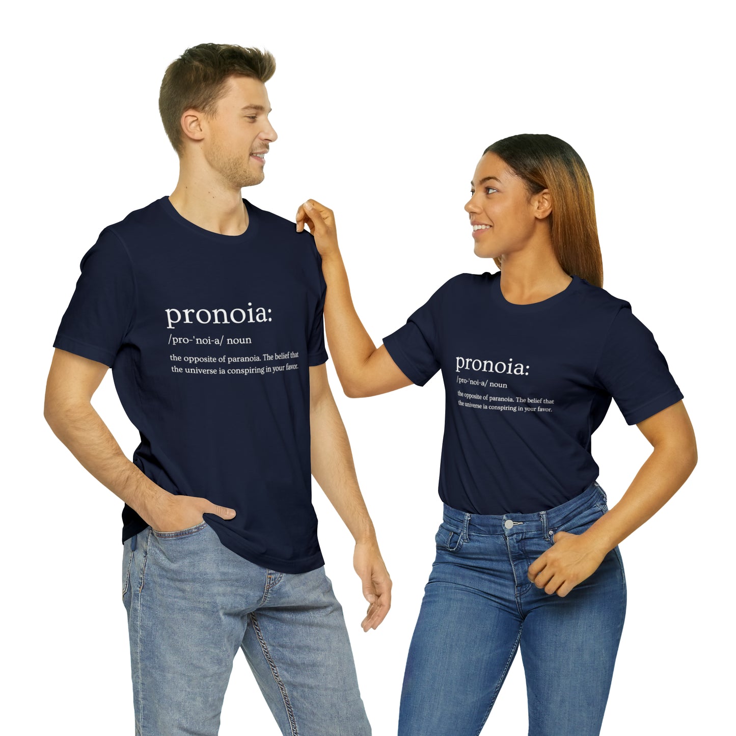 Pronoia Definition - Unisex Jersey Short Sleeve Tee