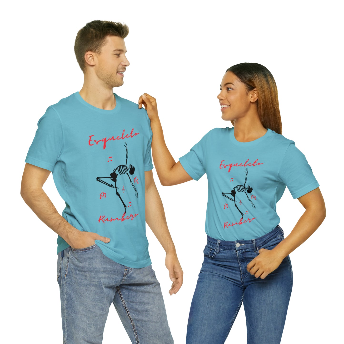 Esqueleto Rumbero Unisex Jersey Short Sleeve Tee