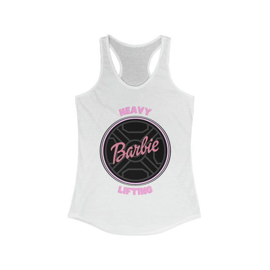 Heavy Lifting Barbie Women's Ideal Workout Tank