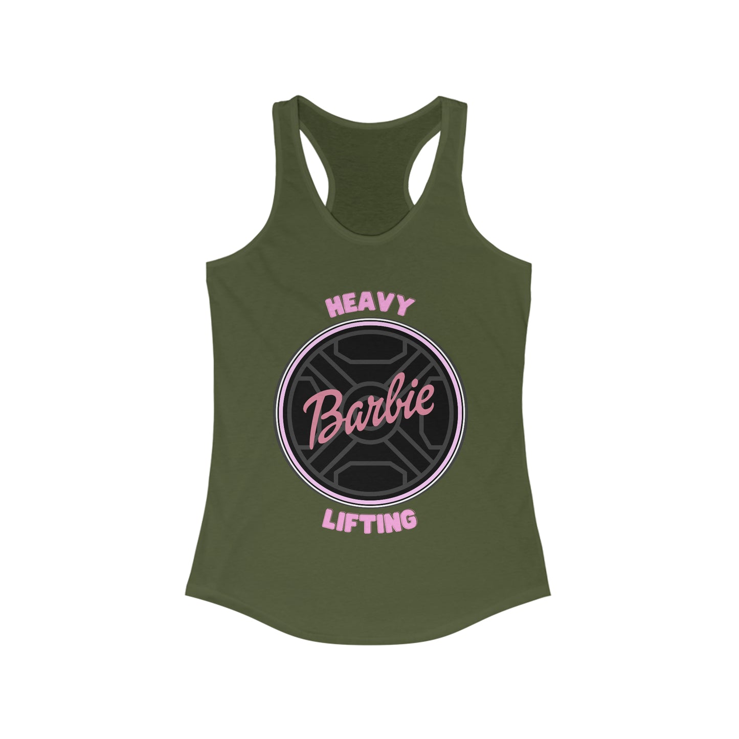 Heavy Lifting Barbie Women's Ideal Workout Tank