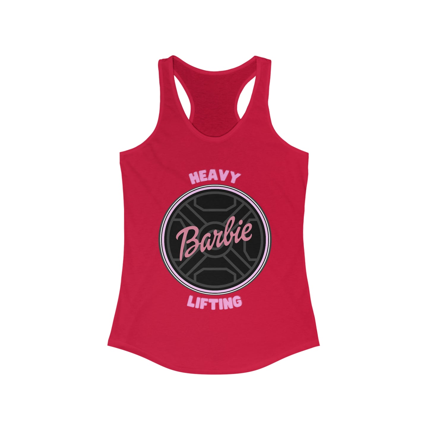 Heavy Lifting Barbie Women's Ideal Workout Tank