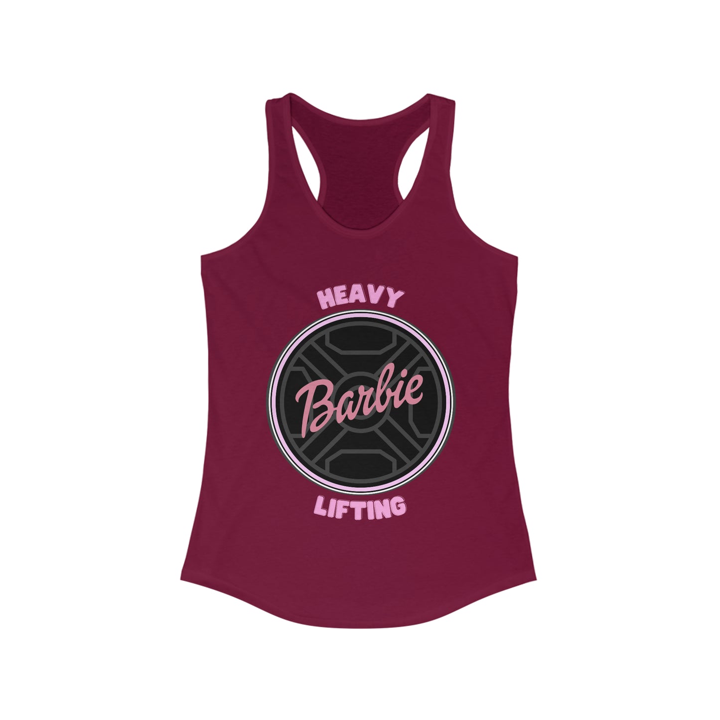 Heavy Lifting Barbie Women's Ideal Workout Tank