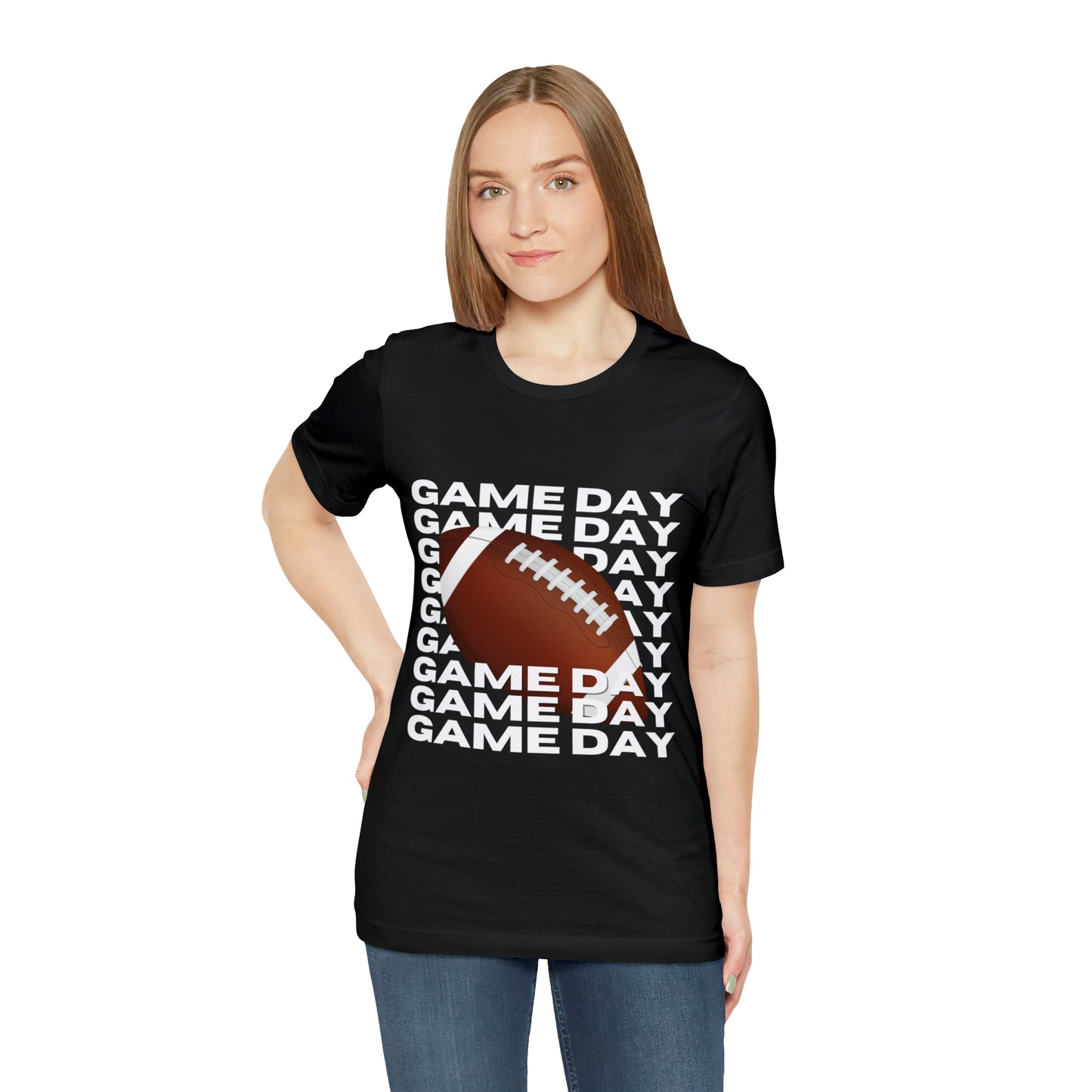 Game Day Football Unisex Jersey Short Sleeve Tee