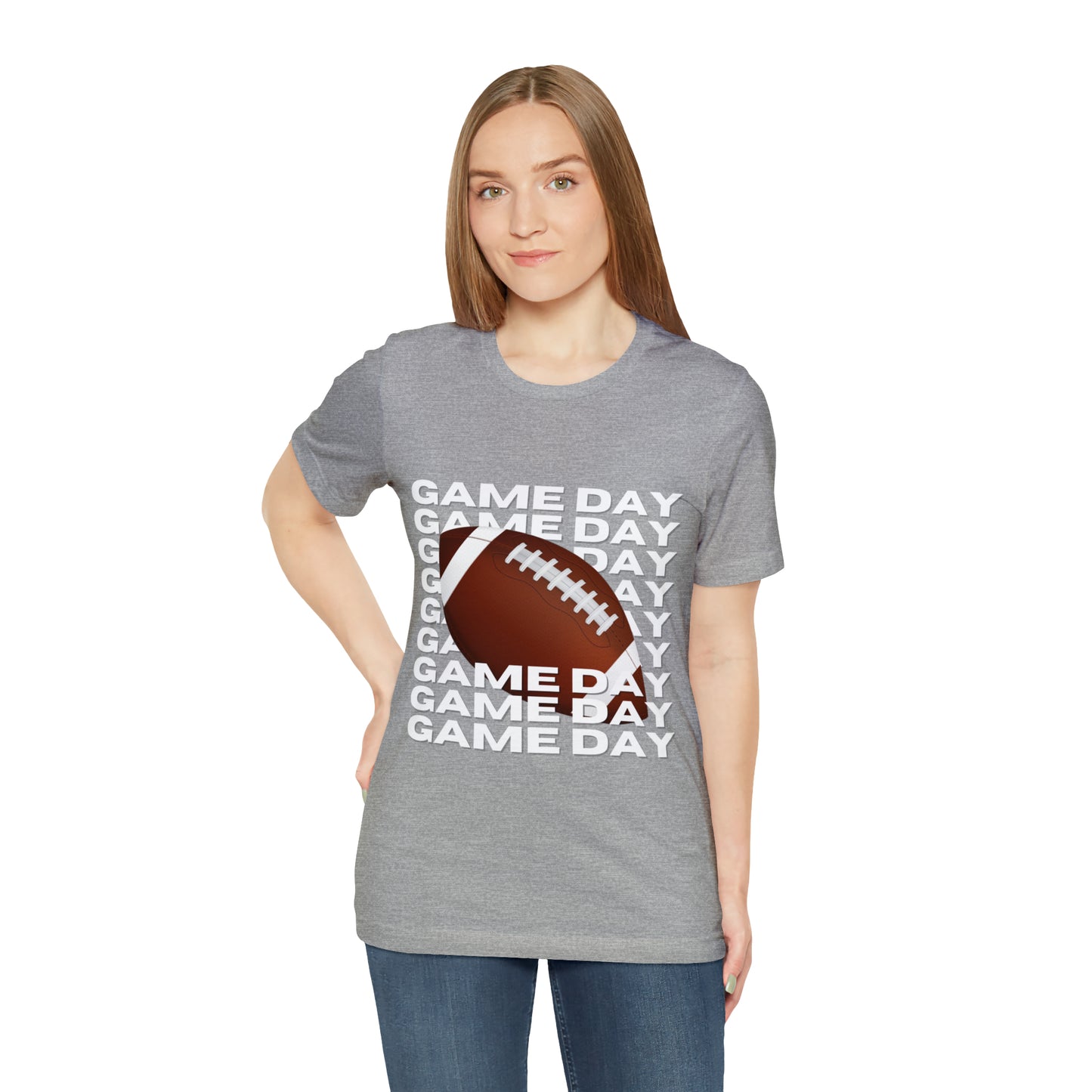 Game Day Football Unisex Jersey Short Sleeve Tee