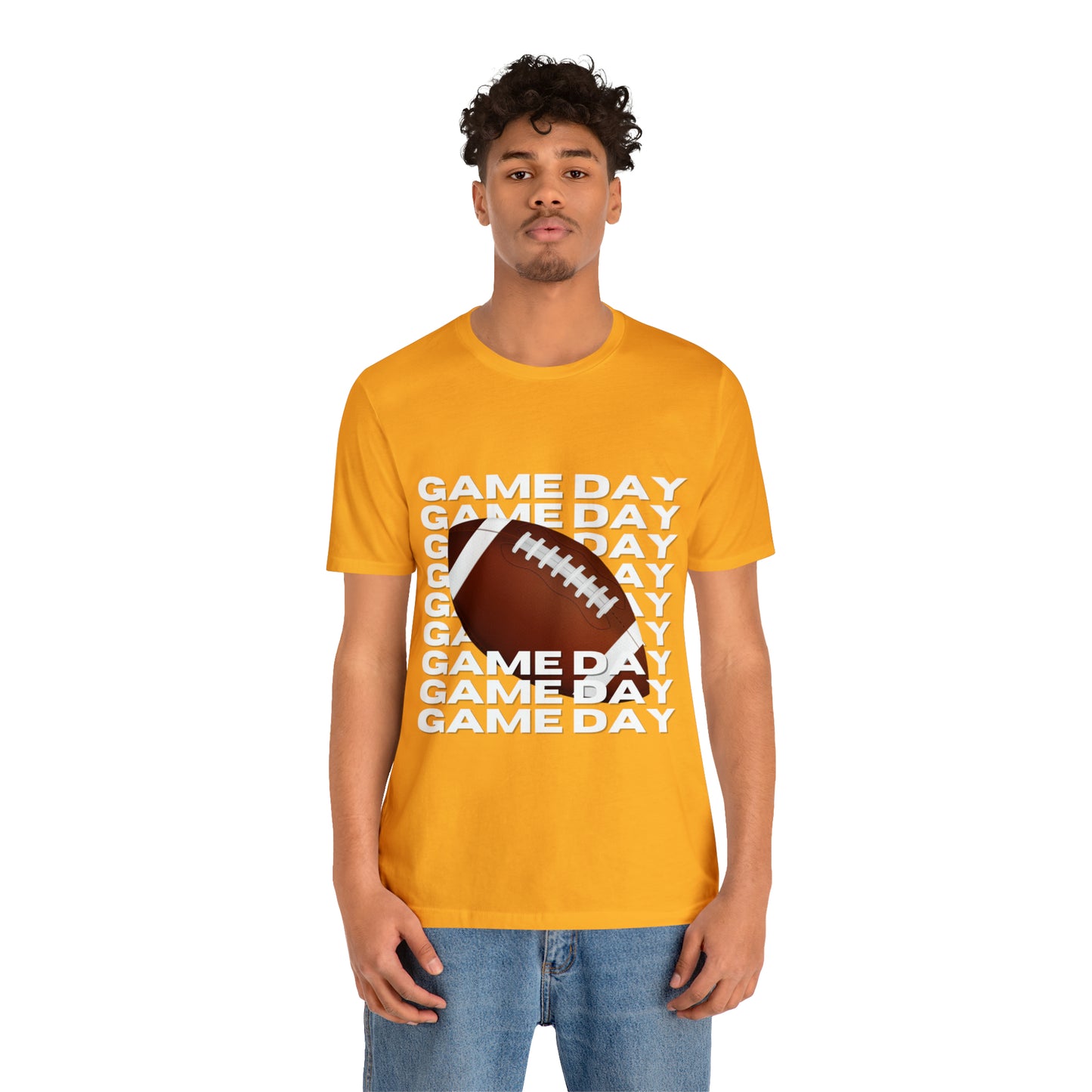 Game Day Football Unisex Jersey Short Sleeve Tee