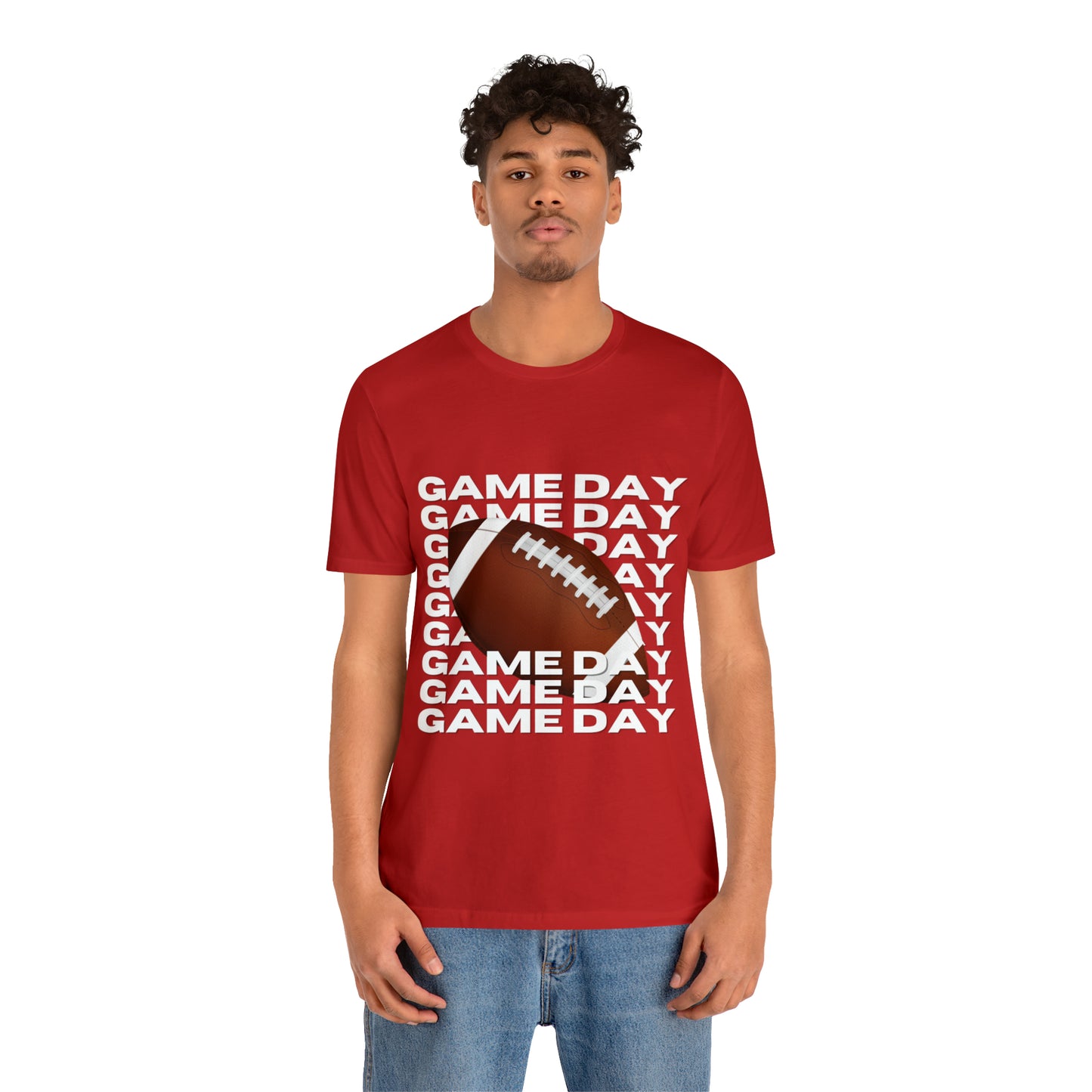 Game Day Football Unisex Jersey Short Sleeve Tee