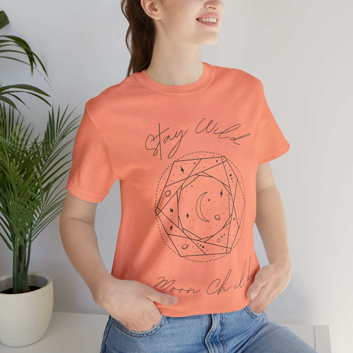 Stay Wild Moon Child- Unisex T shirt