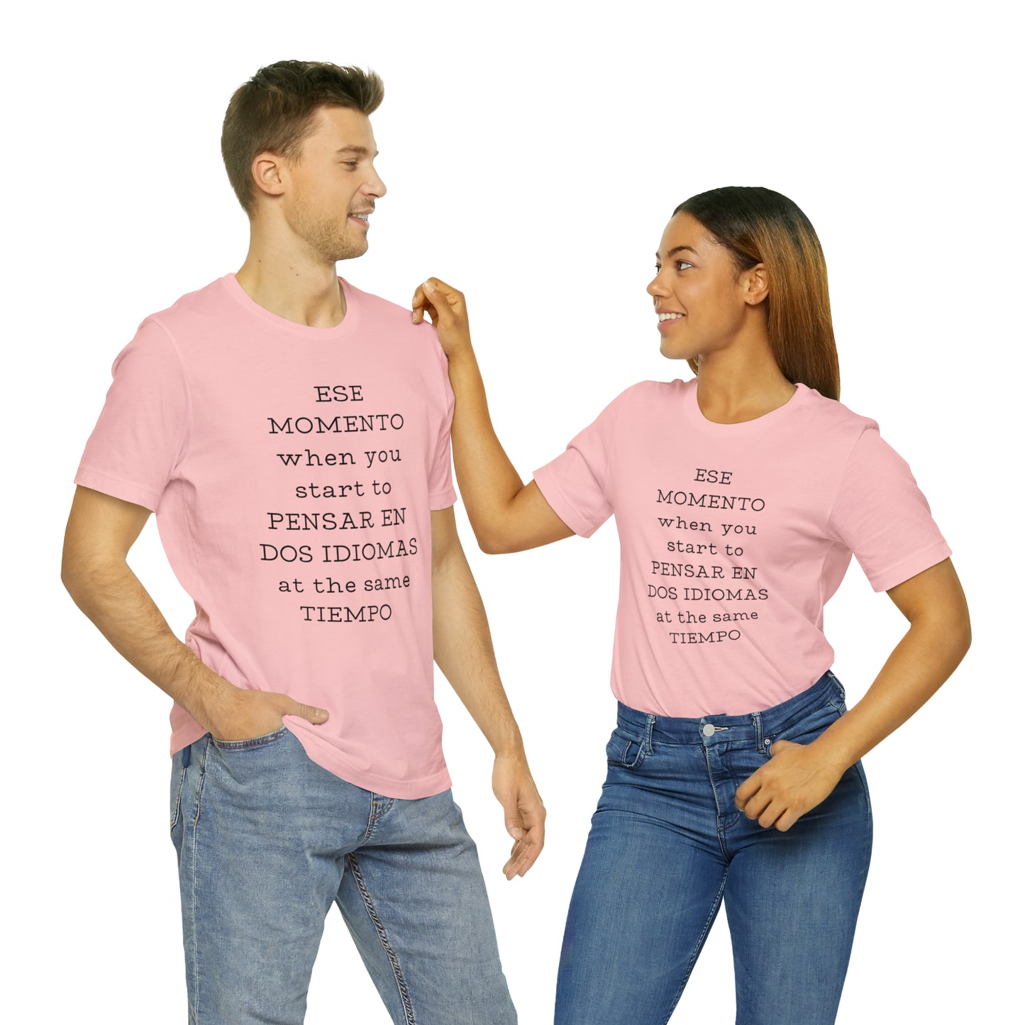 Im Bilingual Unisex Jersey Short Sleeve Tee