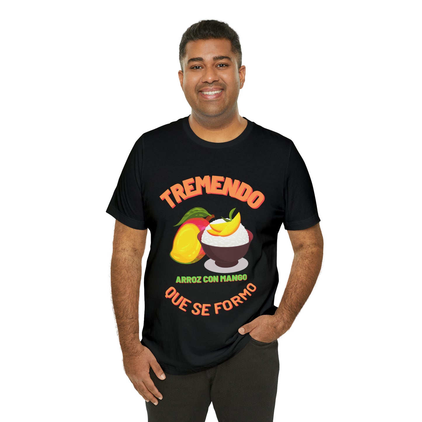 Tremendo Arroz Con Mango Que Se Formo -Unisex Jersey Short Sleeve Tee