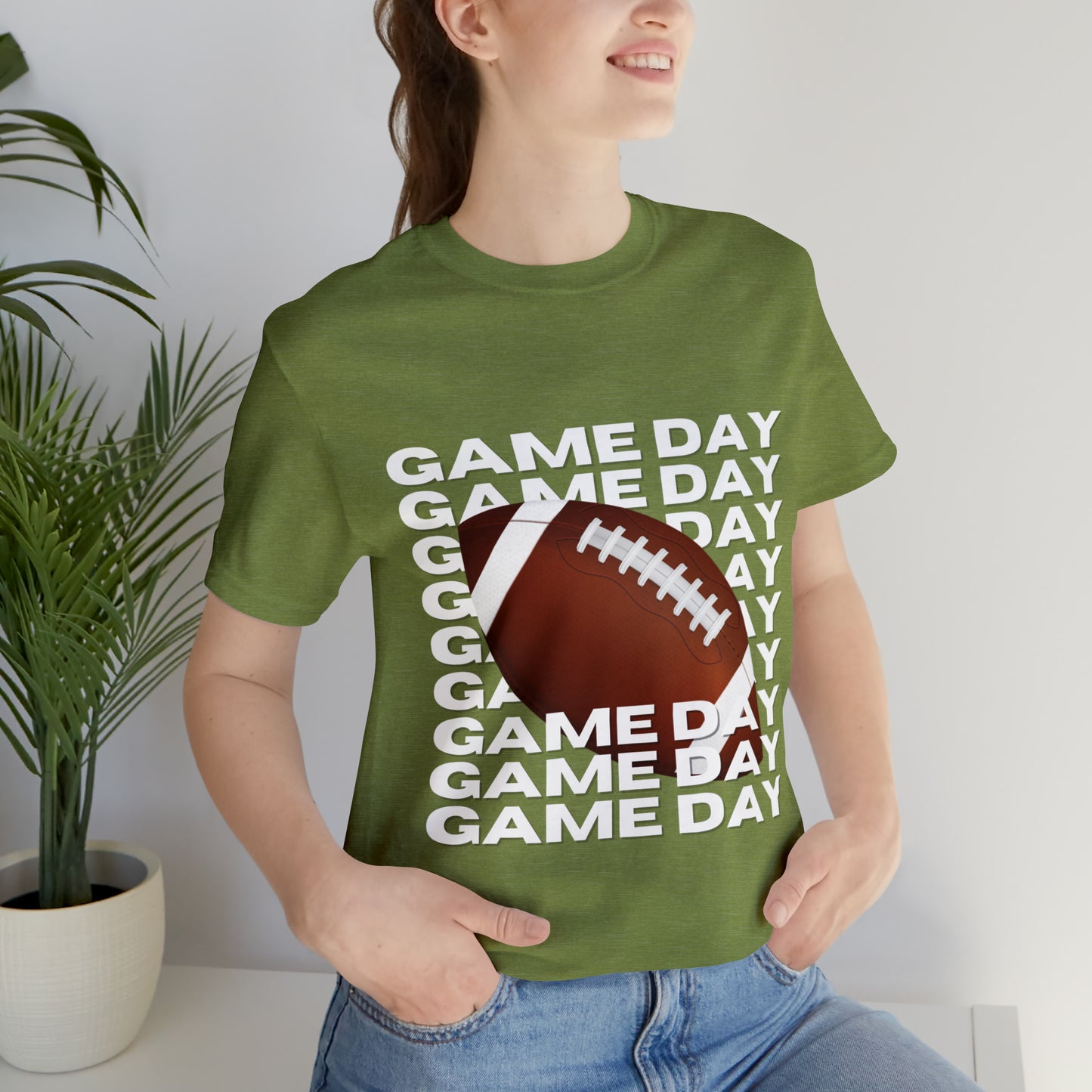 Game Day Football Unisex Jersey Short Sleeve Tee