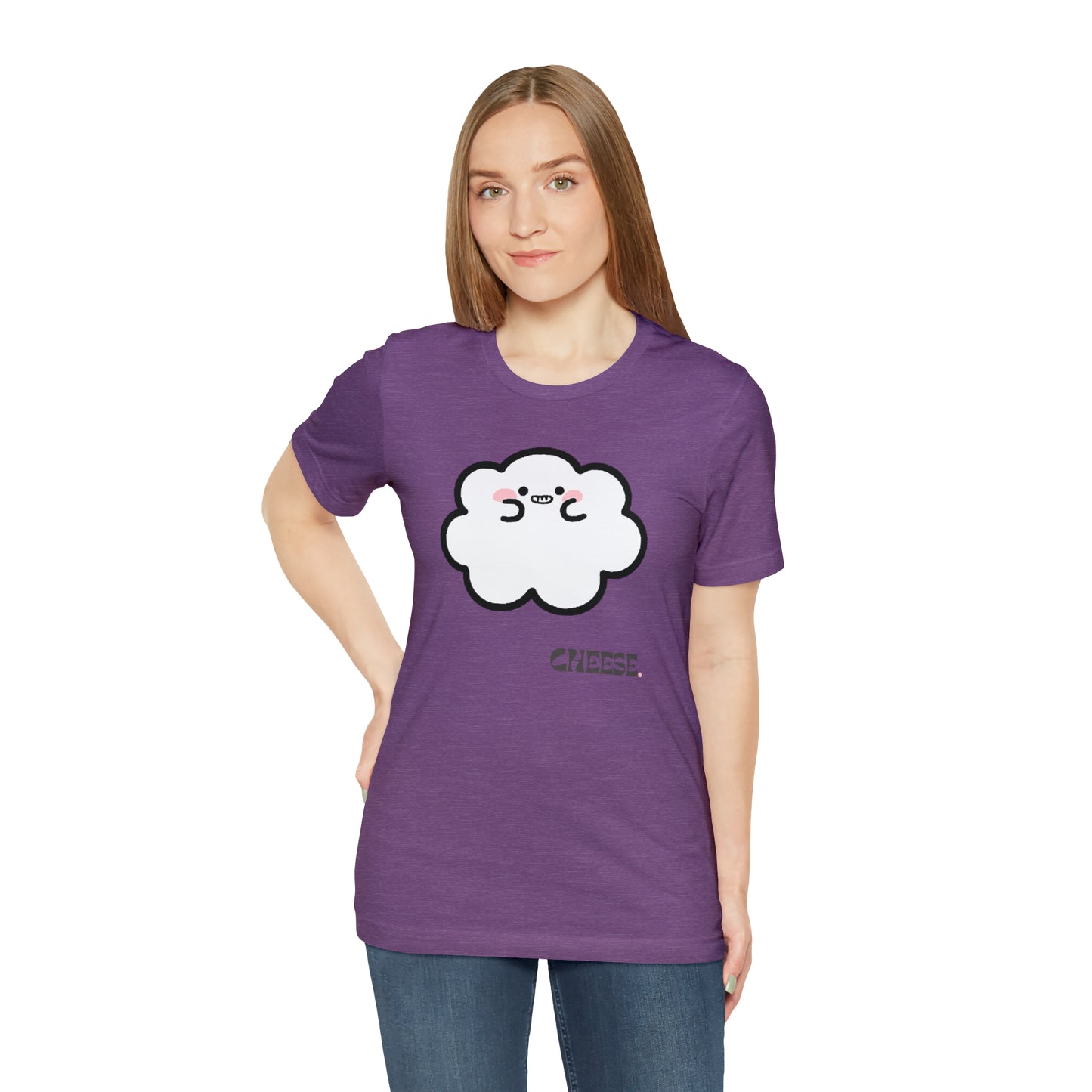 Cheese- Cumulo Cuties Unisex Jersey Short Sleeve Tee