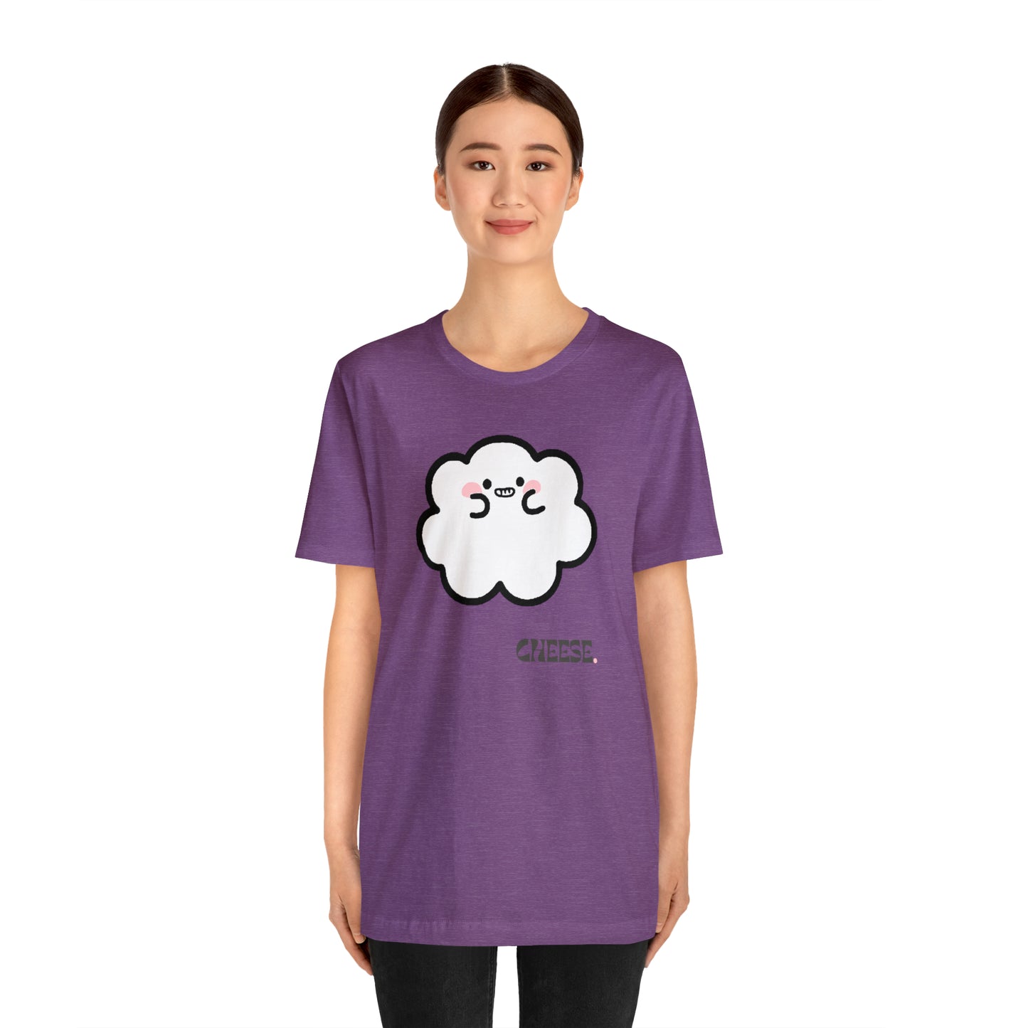 Cheese- Cumulo Cuties Unisex Jersey Short Sleeve Tee