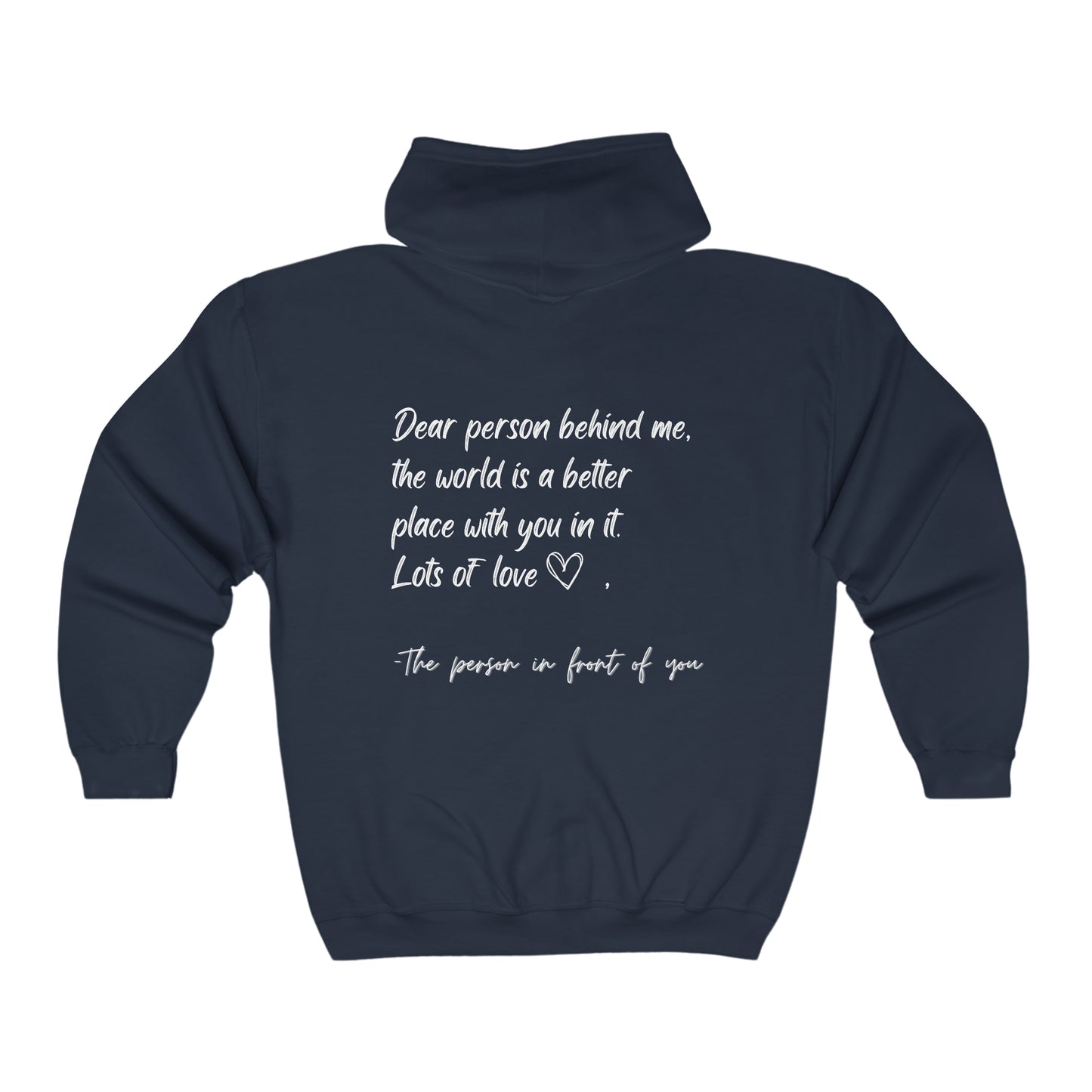 Be Kind - Unisex Heavy Blend Full Zip Hooded Sweatshirt