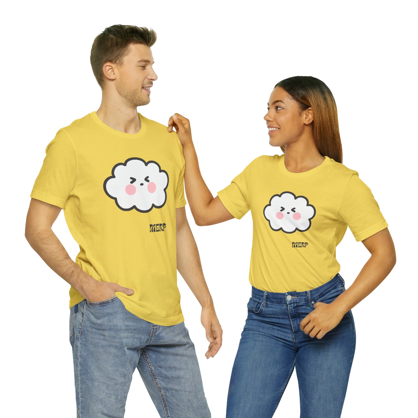 Merp- Cumulo Cuties Unisex Jersey Short Sleeve Tee