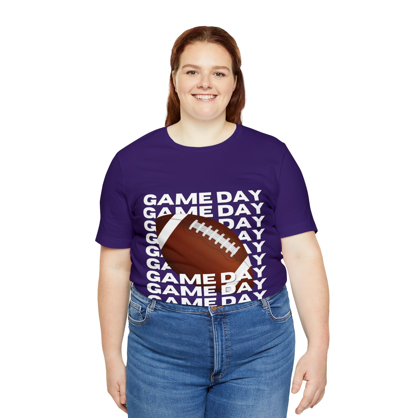 Game Day Football Unisex Jersey Short Sleeve Tee