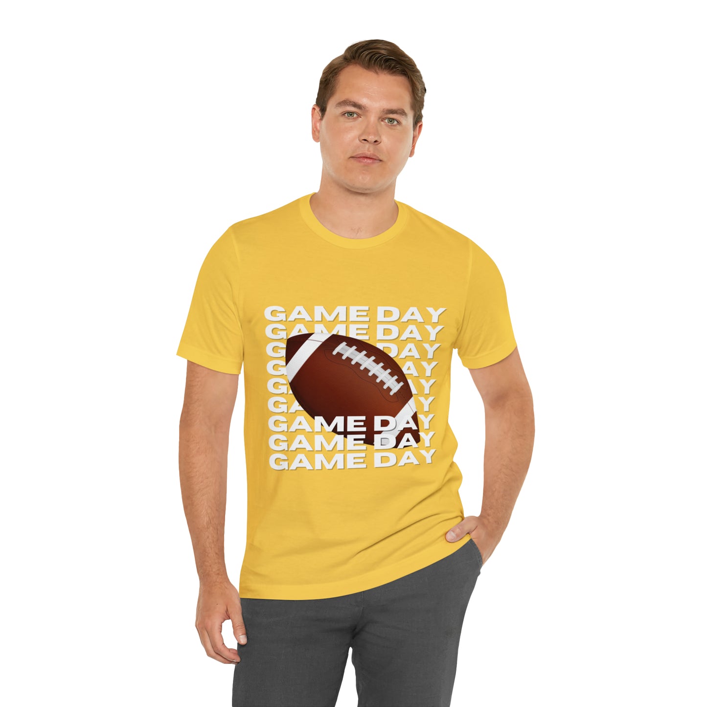 Game Day Football Unisex Jersey Short Sleeve Tee
