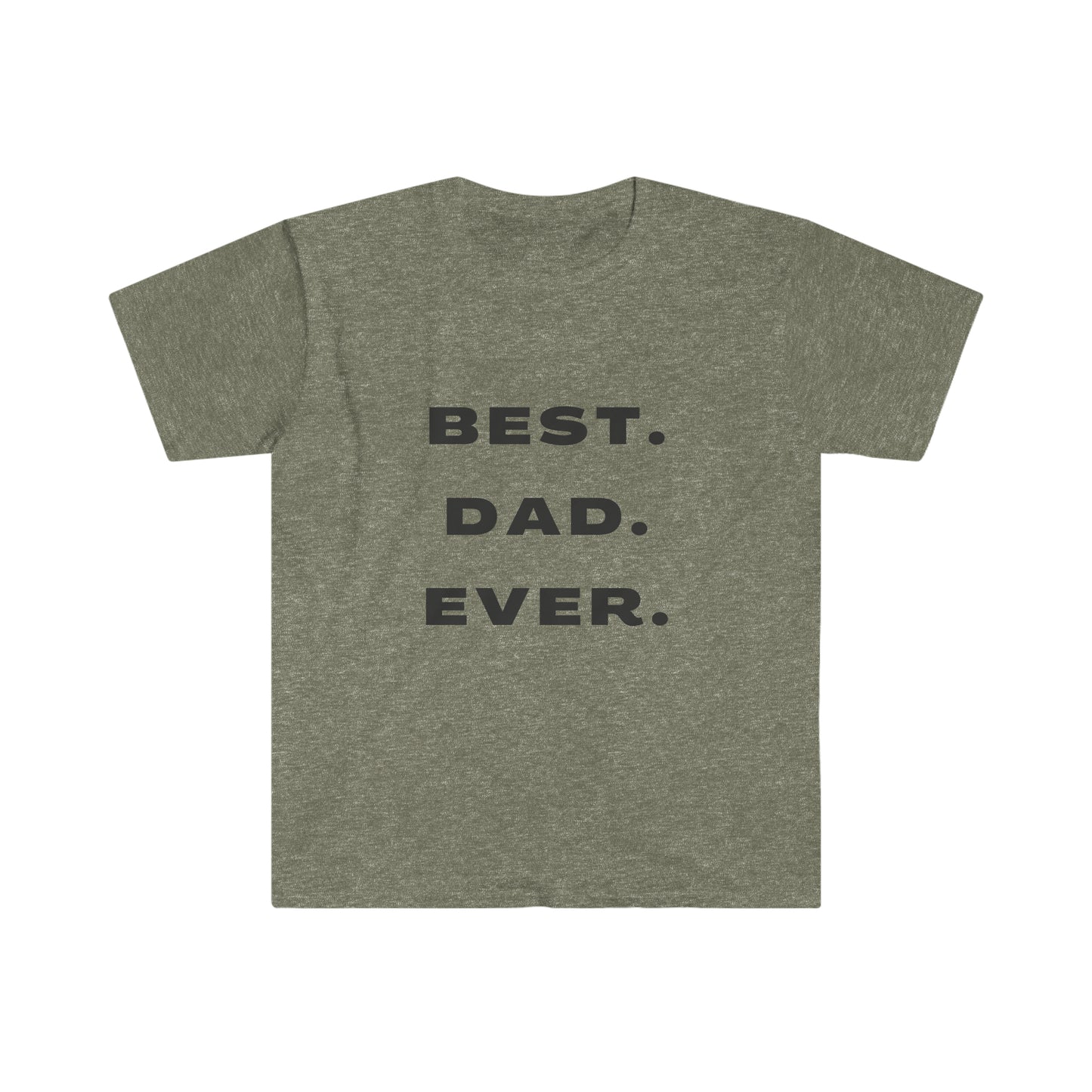 Best. Dad. Ever. Minimalist Fathers Day  Softstyle T-Shirt