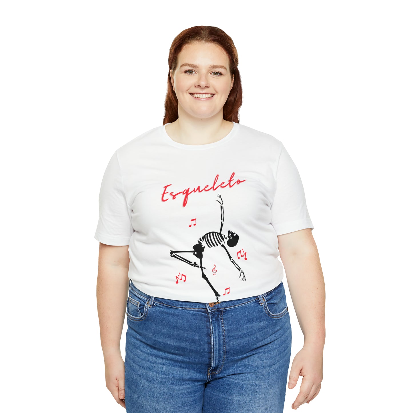 Esqueleto Rumbero Unisex Jersey Short Sleeve Tee
