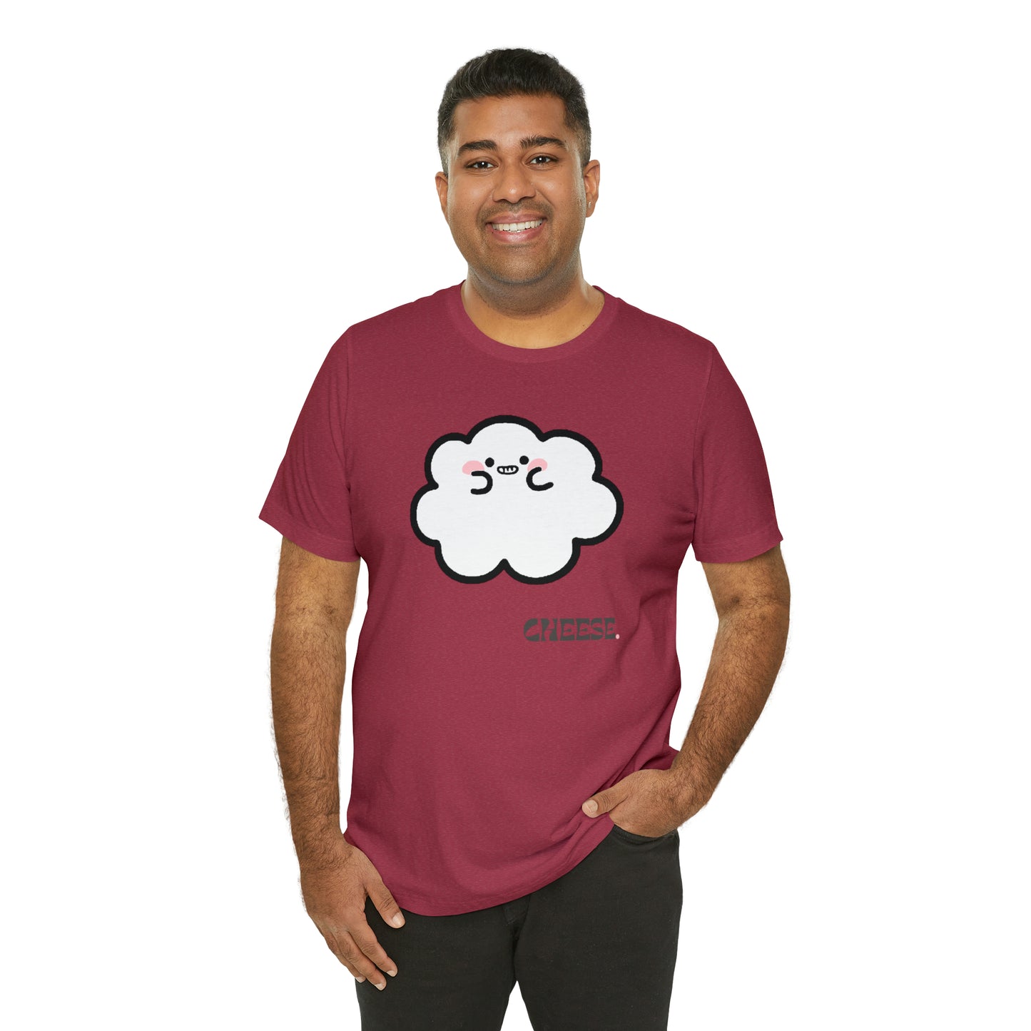 Cheese- Cumulo Cuties Unisex Jersey Short Sleeve Tee