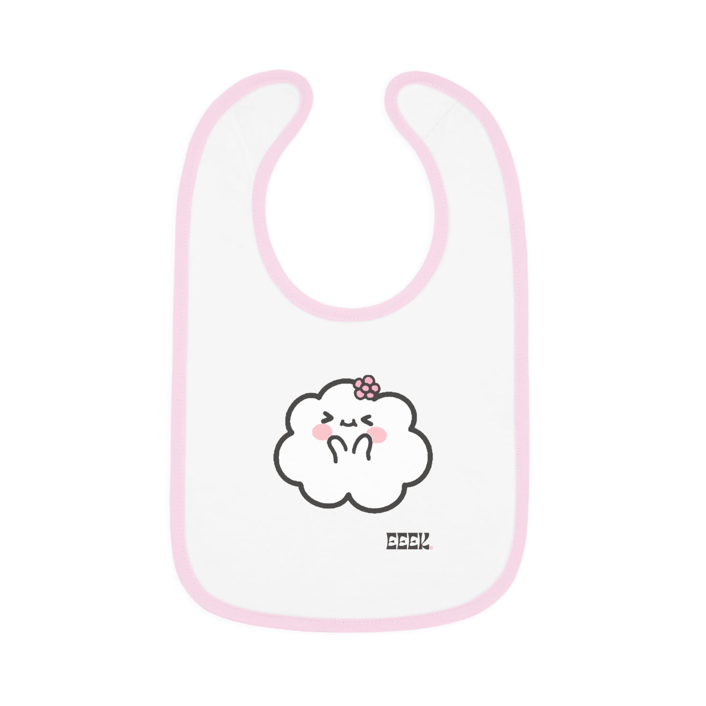 Eeek- Cumulo Cuties Baby Contrast Trim Jersey Bib