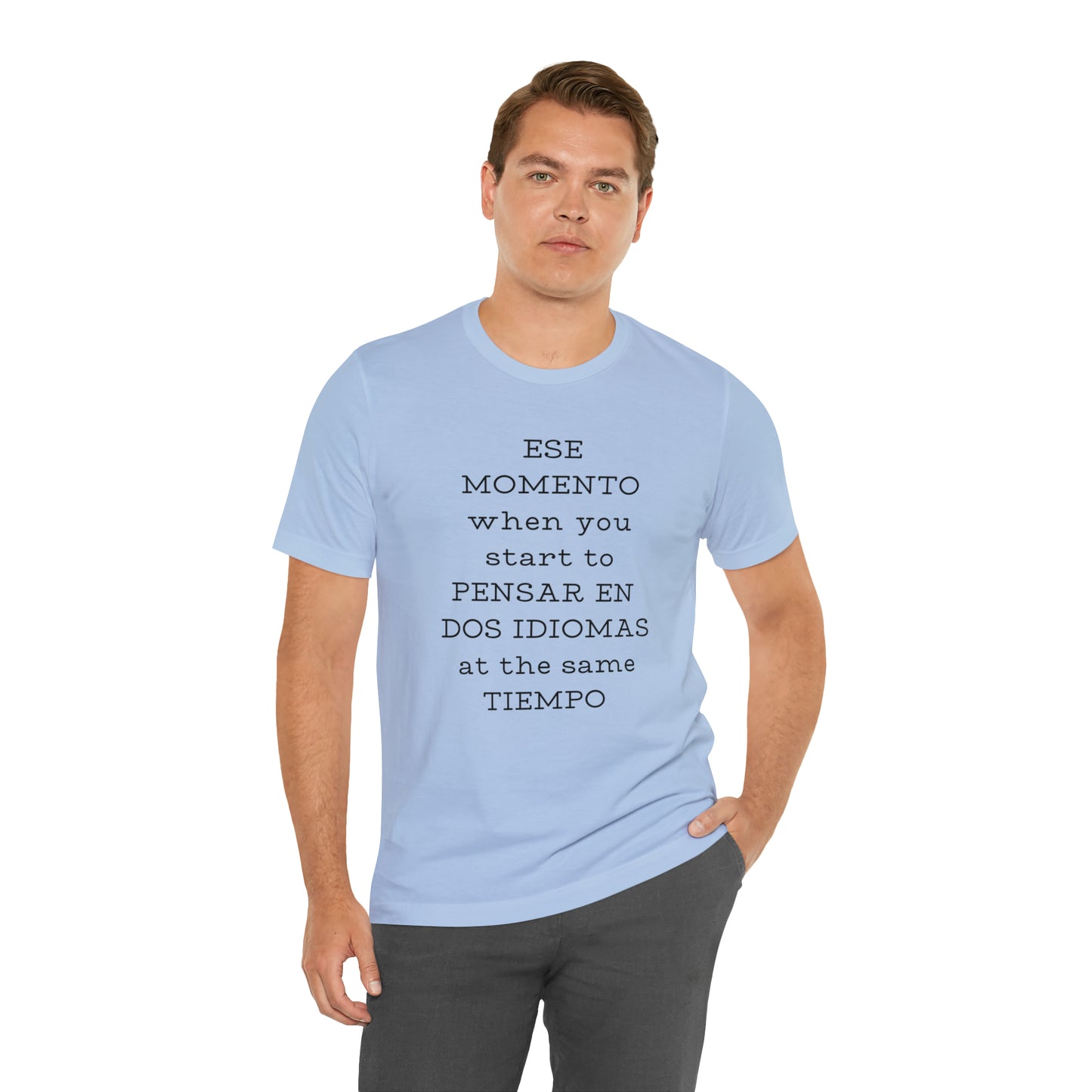 Im Bilingual Unisex Jersey Short Sleeve Tee