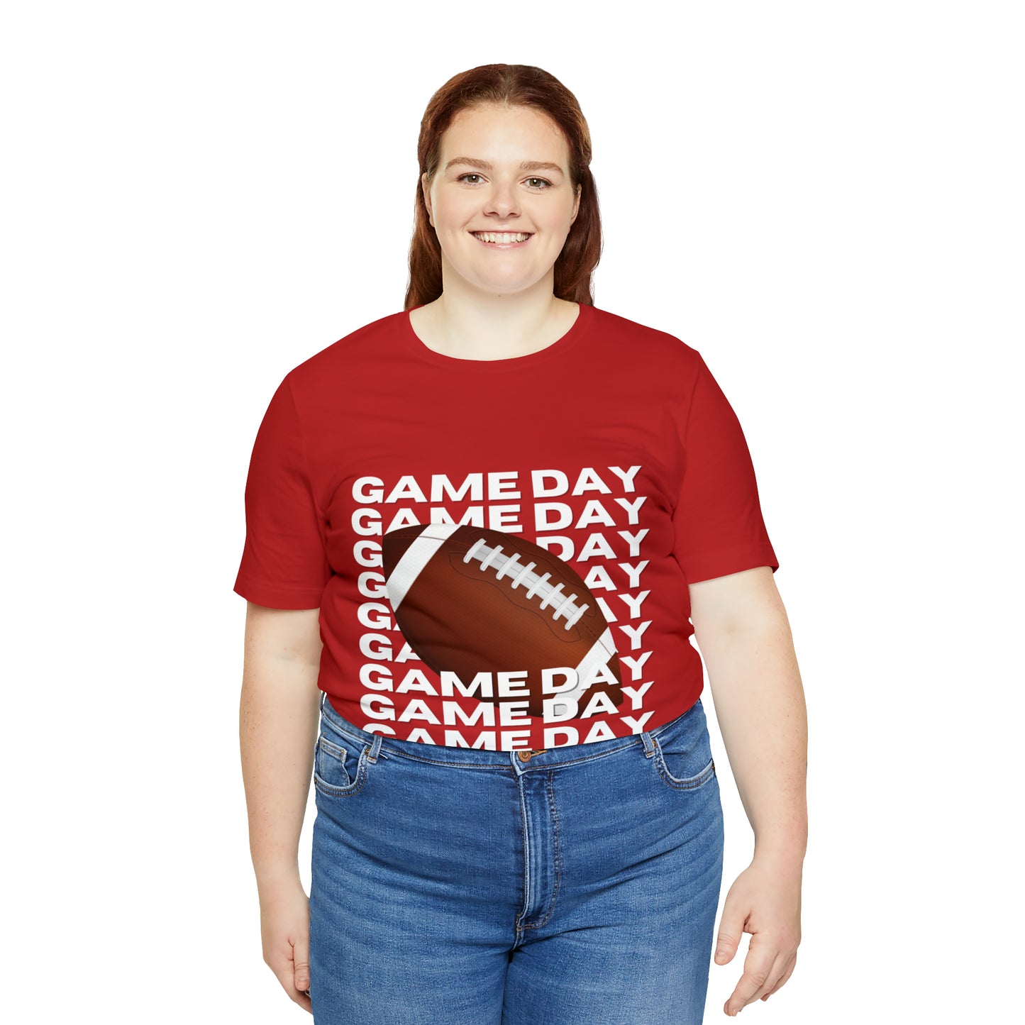 Game Day Football Unisex Jersey Short Sleeve Tee