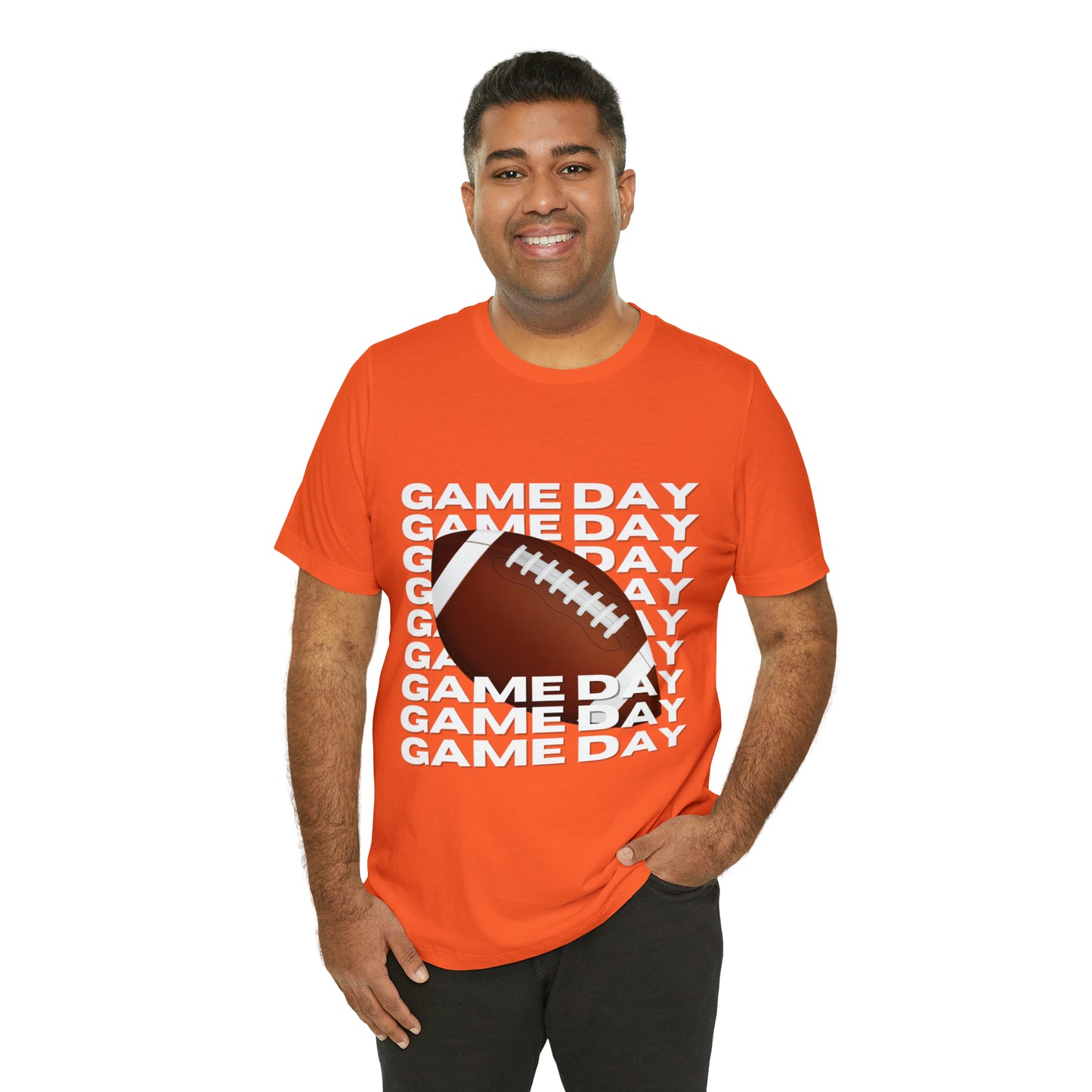 Game Day Football Unisex Jersey Short Sleeve Tee
