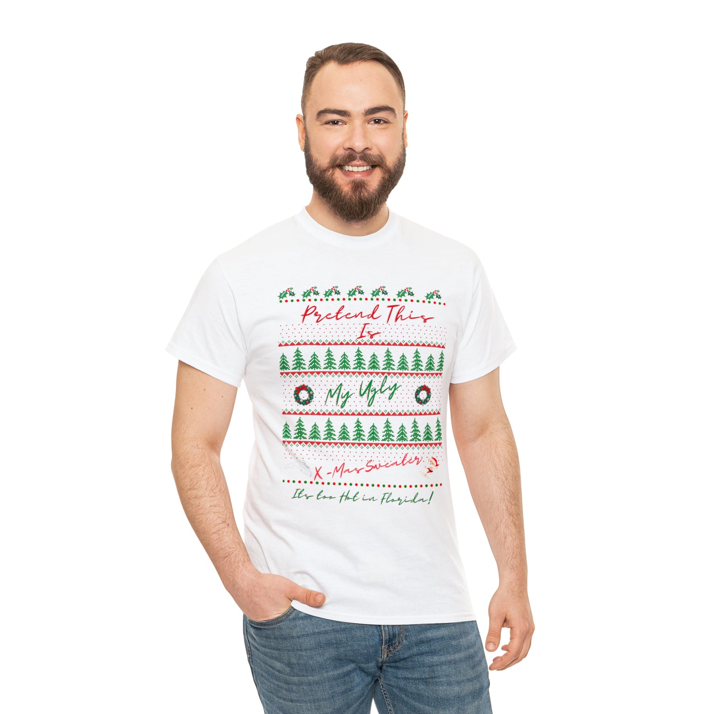 FL Ugly Sweater Unisex Heavy Cotton Tee